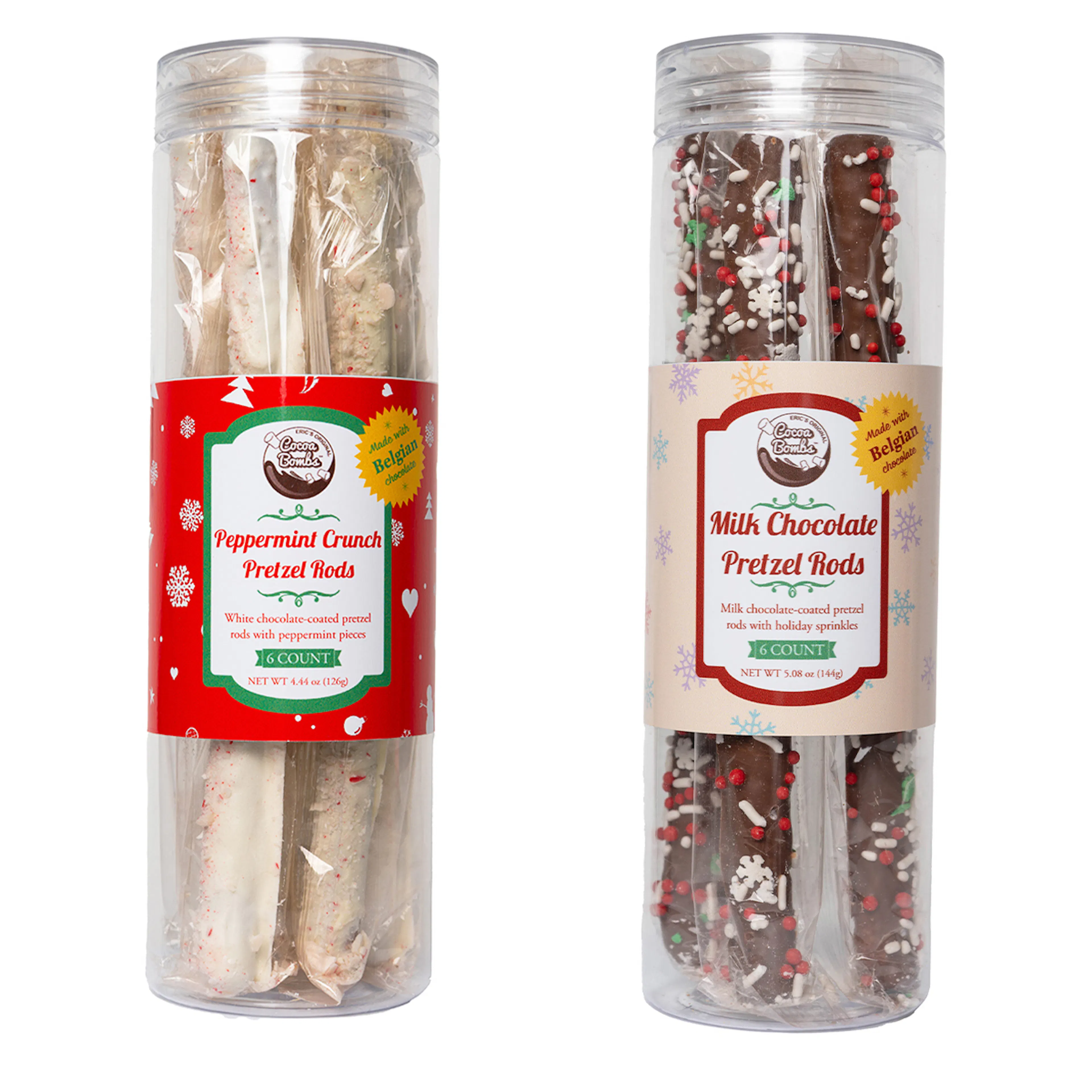 Chocolate Pretzel Rods - 12 Pack by Cocoa Bombs™
