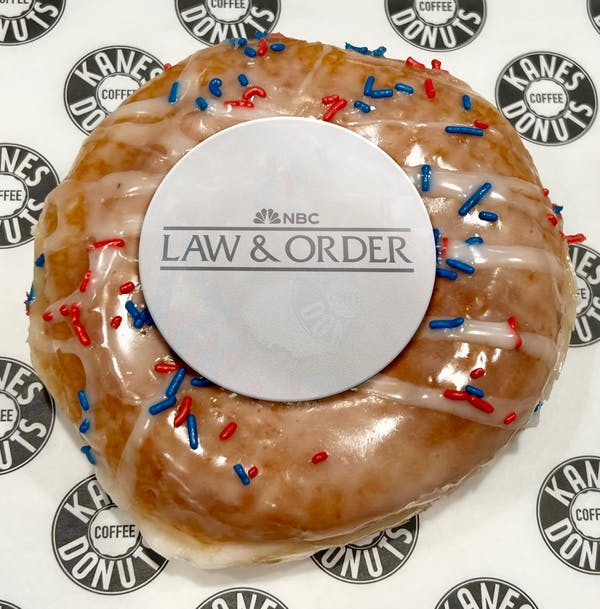 Law & Order "Dun Dun-uts" Honey-Dipped Donut - 4 Pack by Kane's Donuts - Alternate image 1