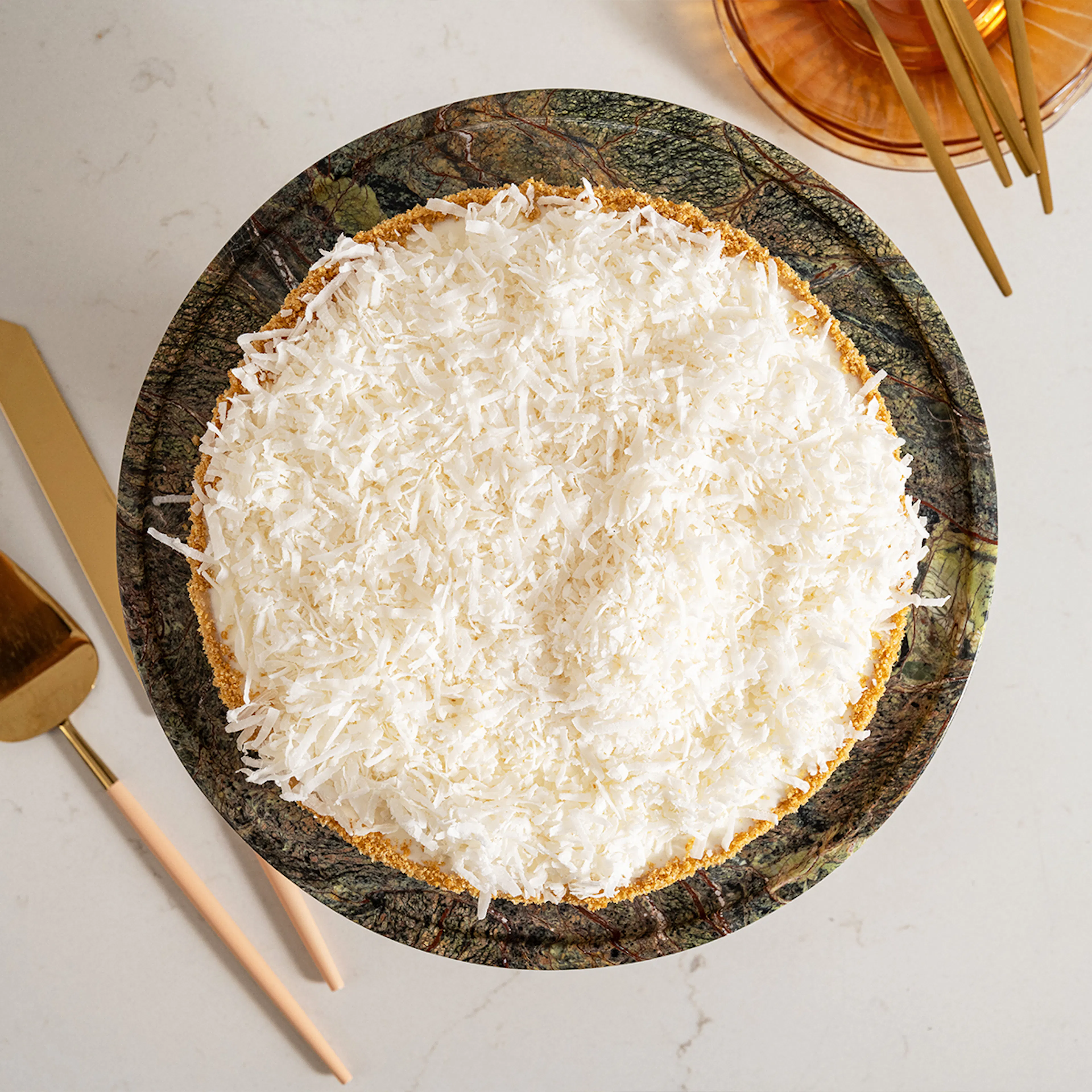 Tender Coconut Ice Cream Pie by Malai Ice Cream