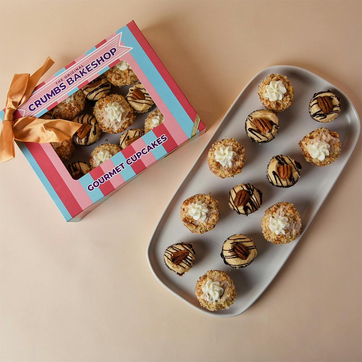Thanksgiving Mini Cupcakes - 24 Pack by Crumbs Bakeshop