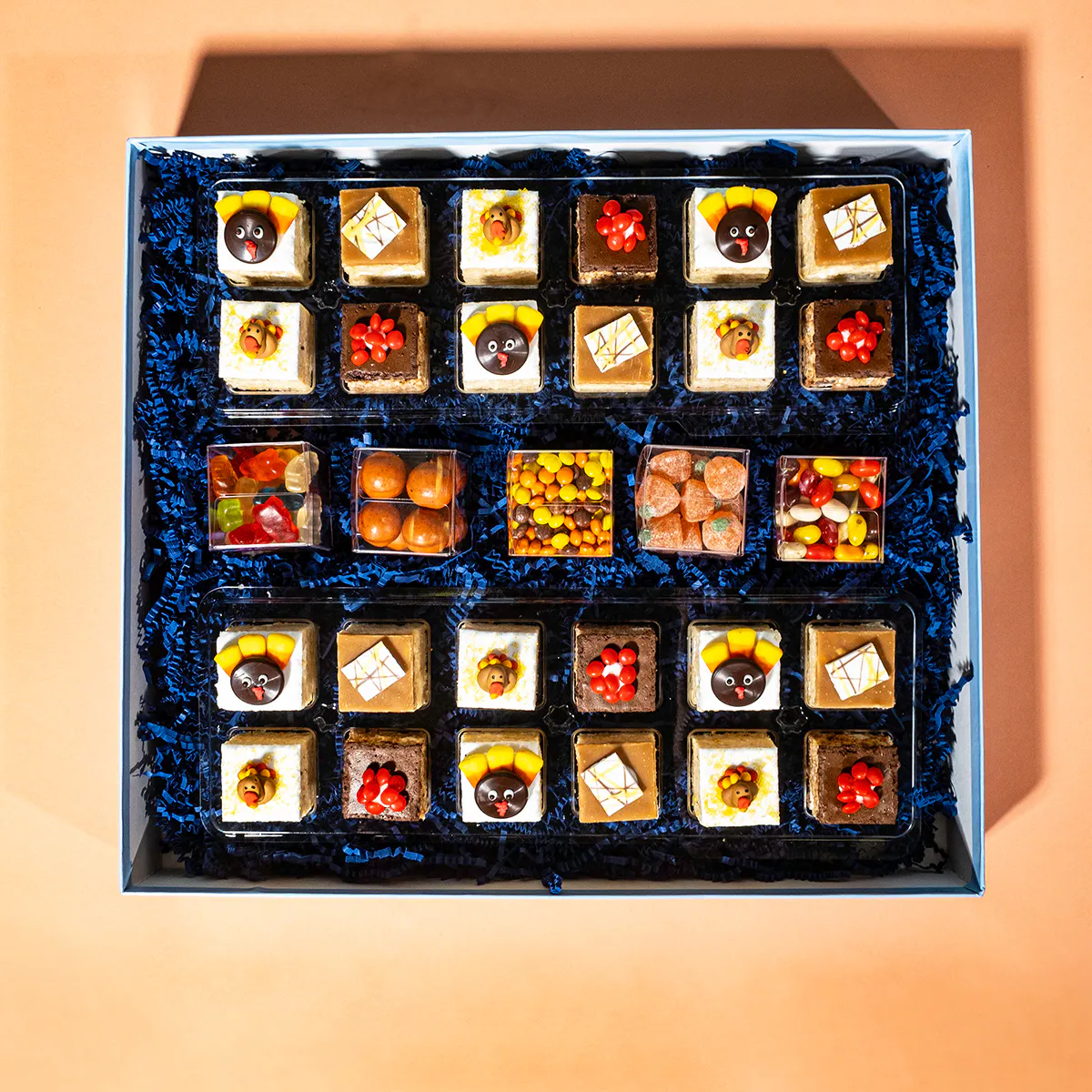 Thanksgiving Rice Krispie Treats Deluxe Gift Box by Treat House