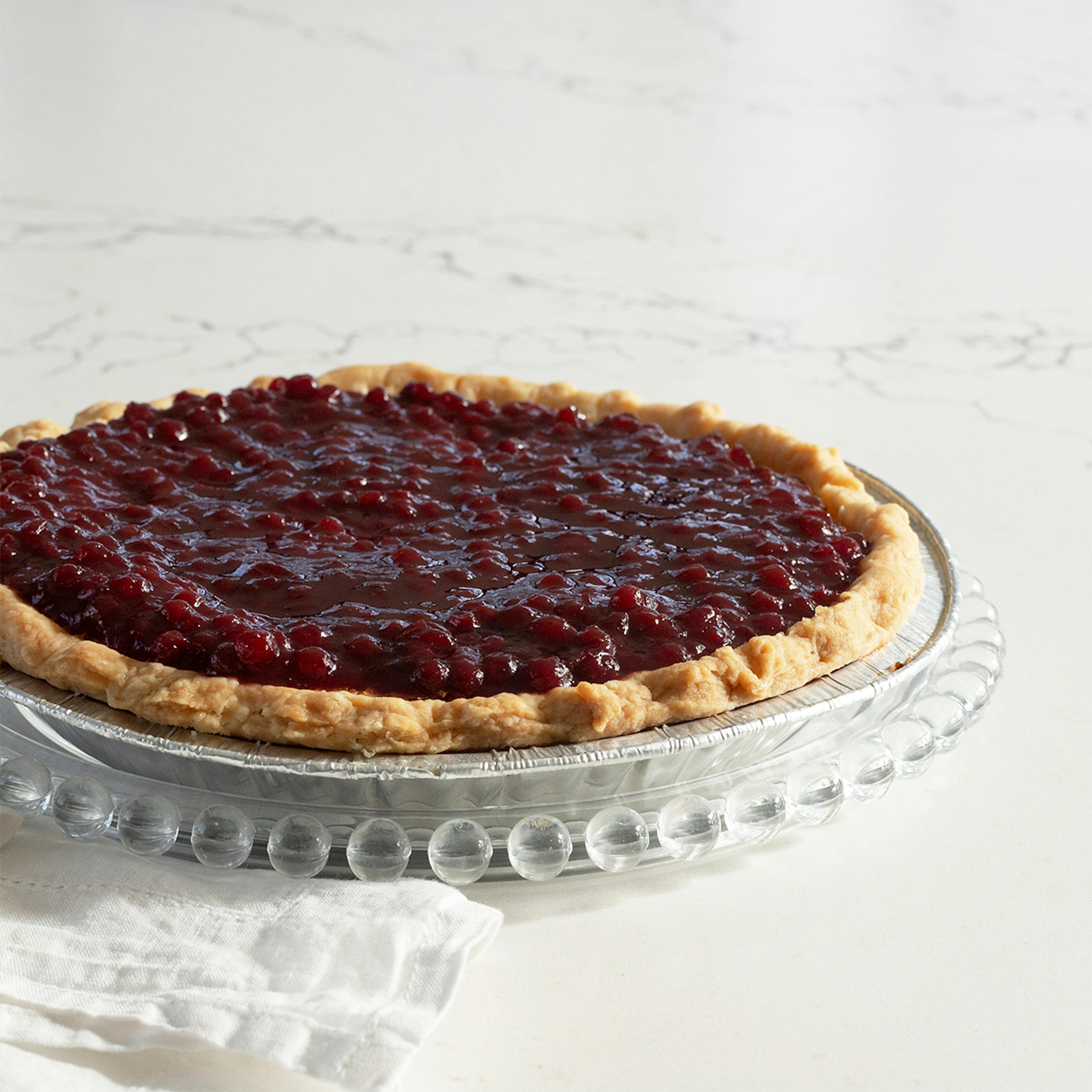 Lingonberry Lemon Pie by Stockholm Pie & General Store