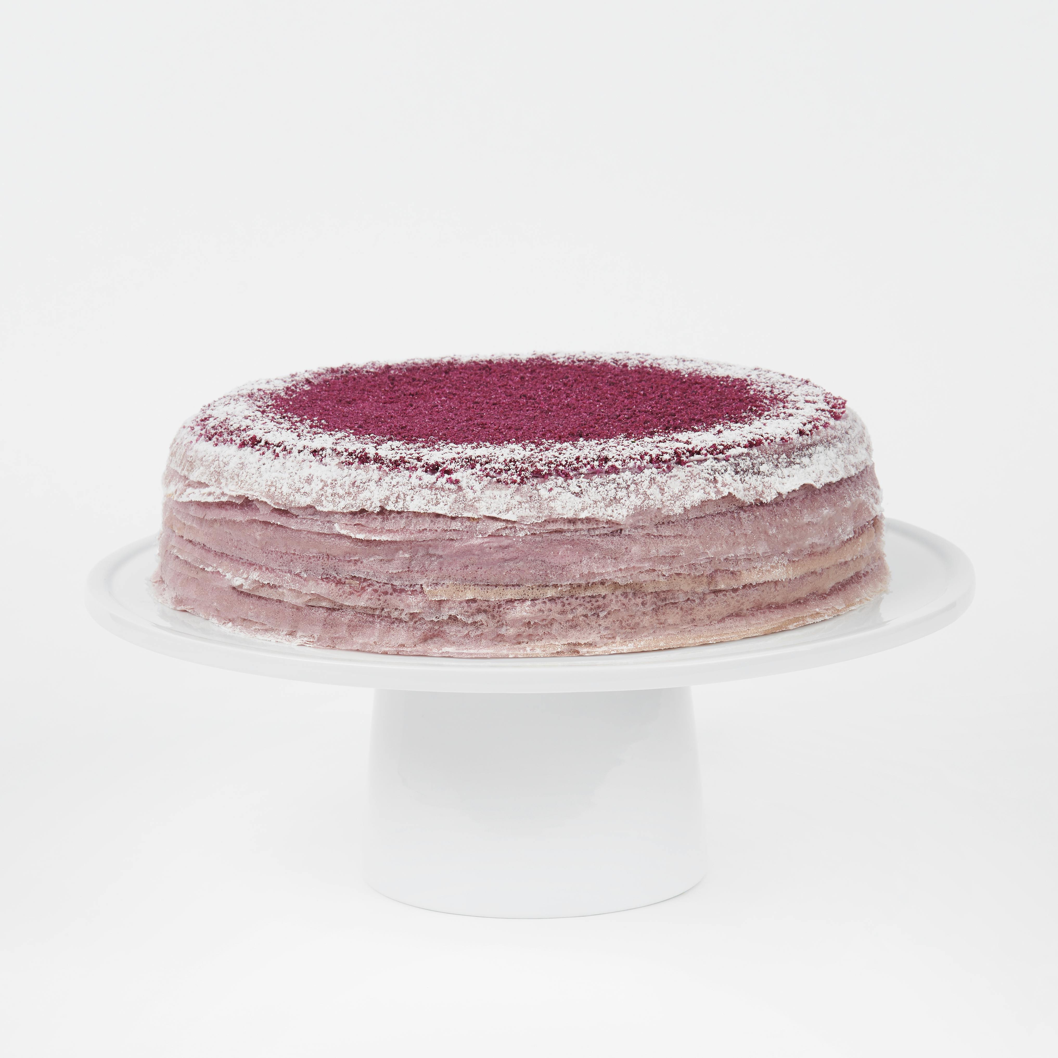 Purple Yam "Ube" Mille Crêpes Cake by Lady M Confections - Alternate image 3
