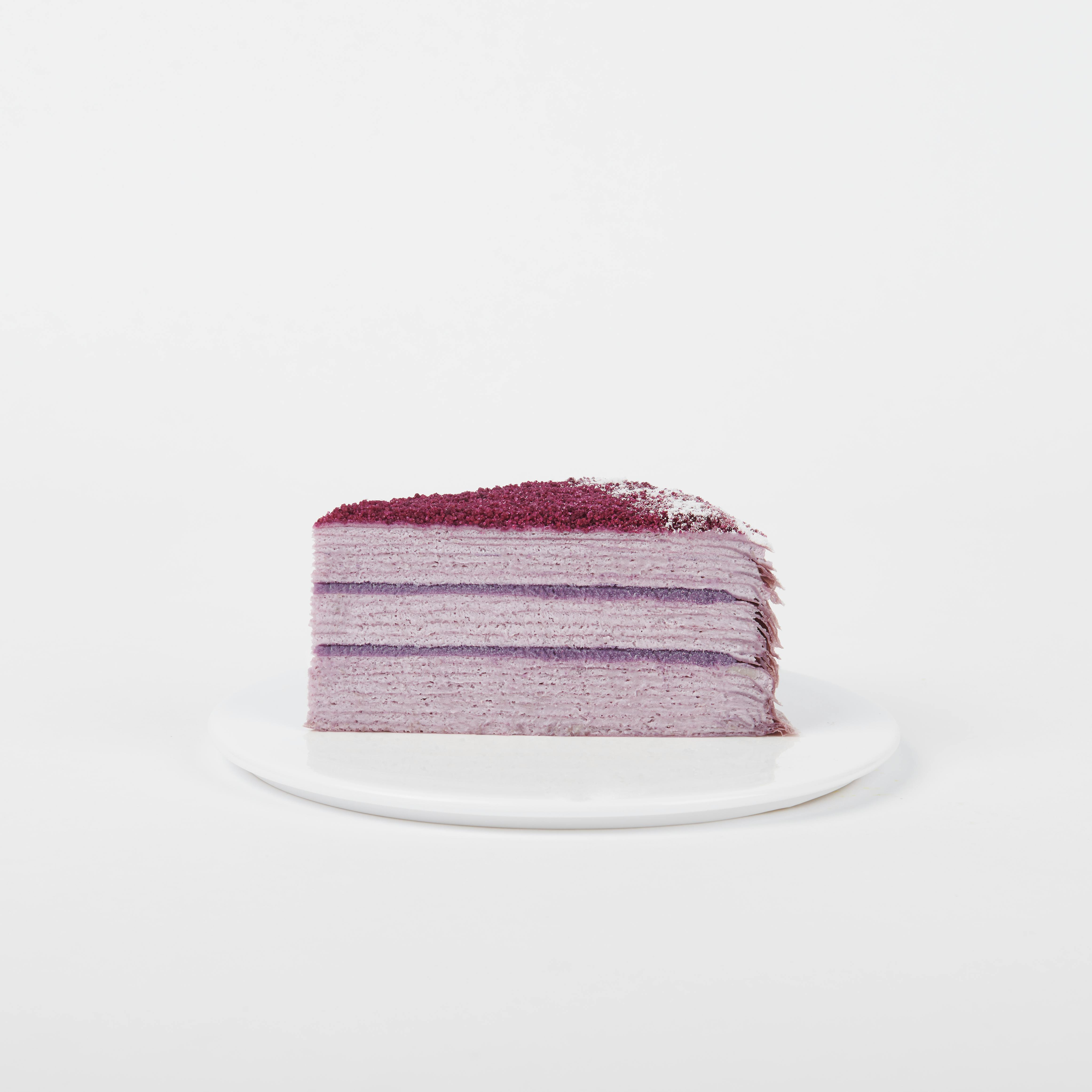 Purple Yam "Ube" Mille Crêpes Cake by Lady M Confections - Alternate image 2