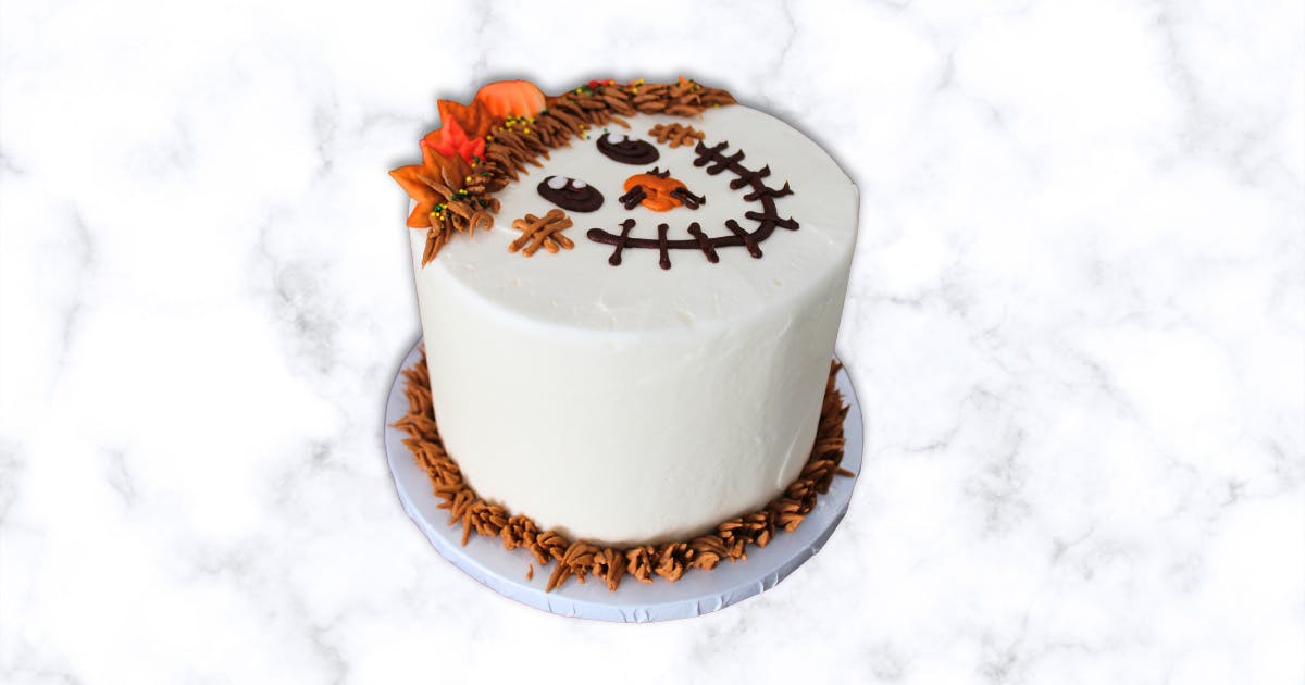 "Sunny the Scarecrow" Cake by Misha's Cupcakes