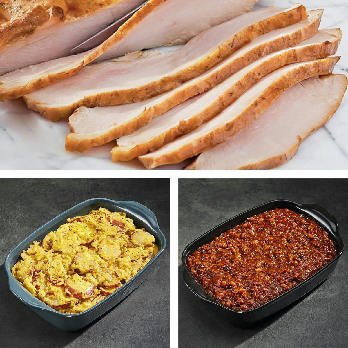 Turkey Dinner Kit for 68 by Jack Stack BBQ Goldbelly