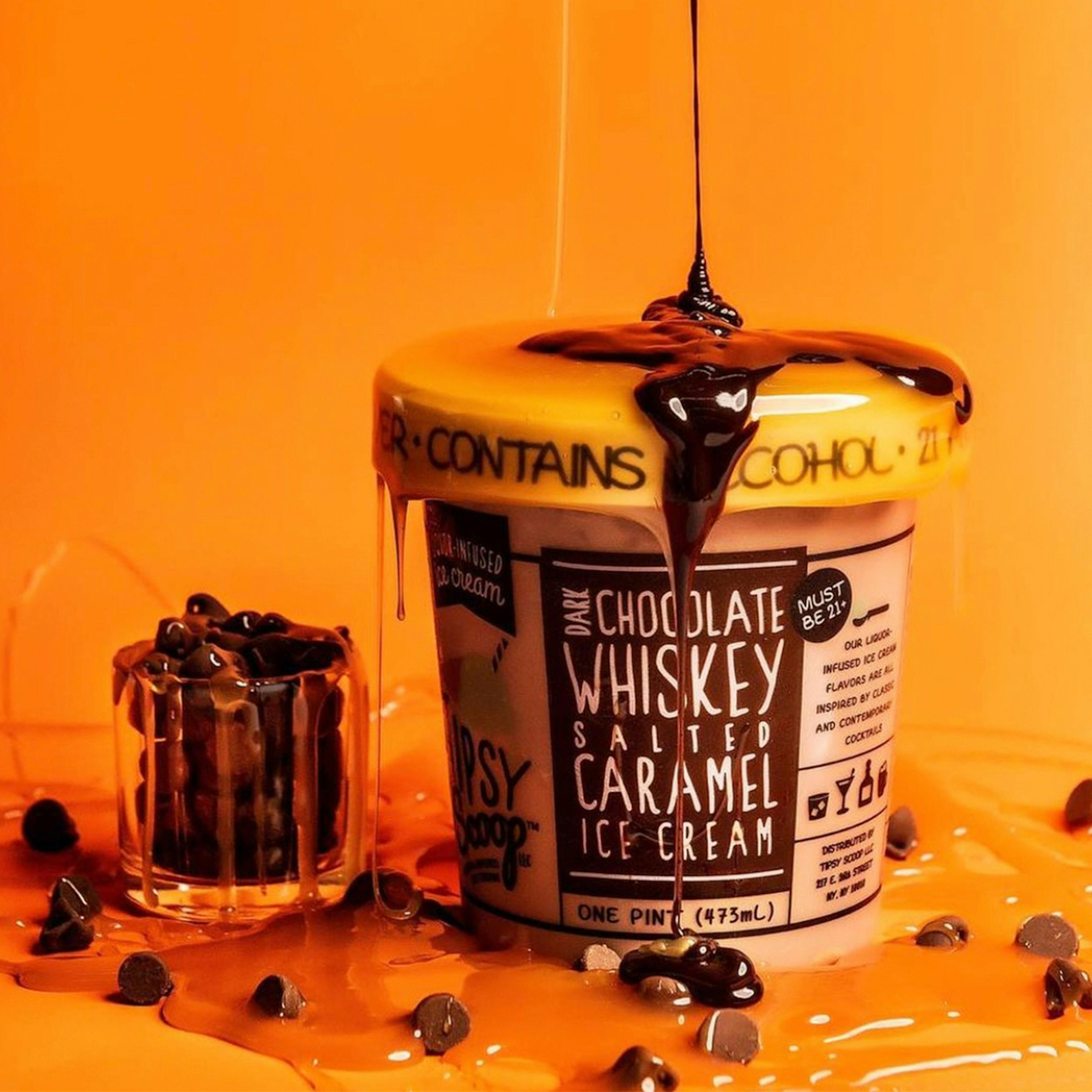 "Dranksgiving" Boozy Ice Cream Pack - 4 Pints by Tipsy Scoop Boozy Ice Cream - Alternate image 1