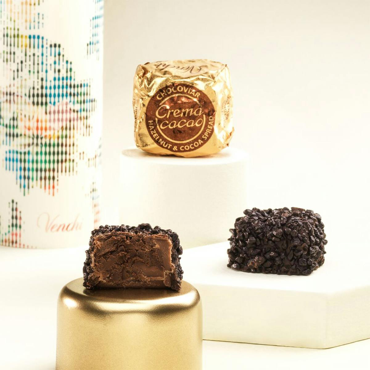 Chocoviar Chocolate Gift Set - 4 Pack by Venchi - Alternate image 6