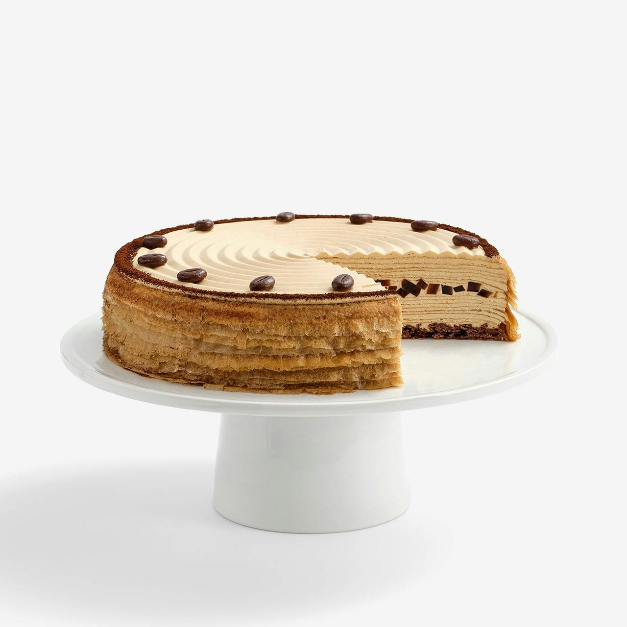 Onyx Coffee Mille Crêpes Cake by Lady M Confections