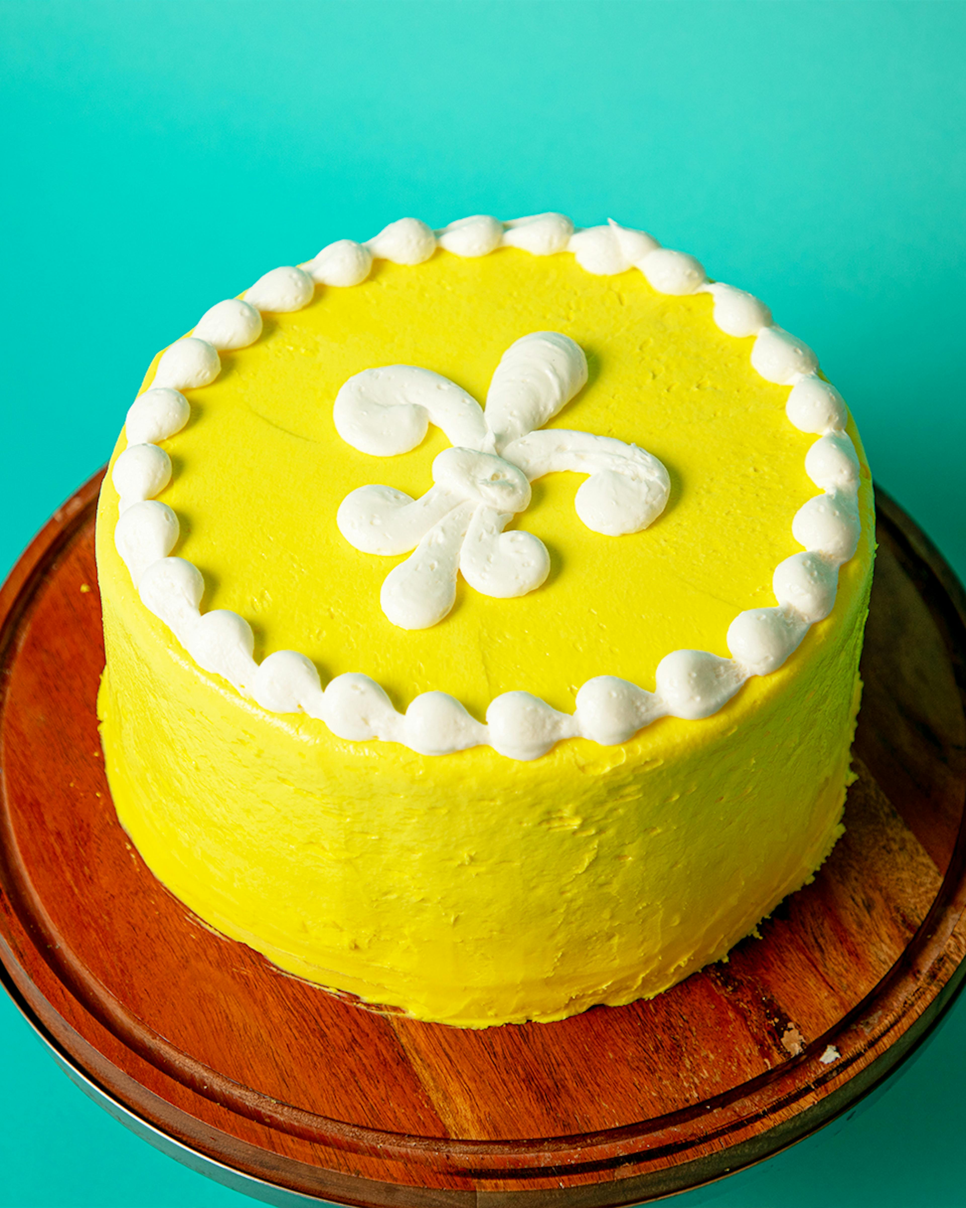 Lemon Doberge Cake