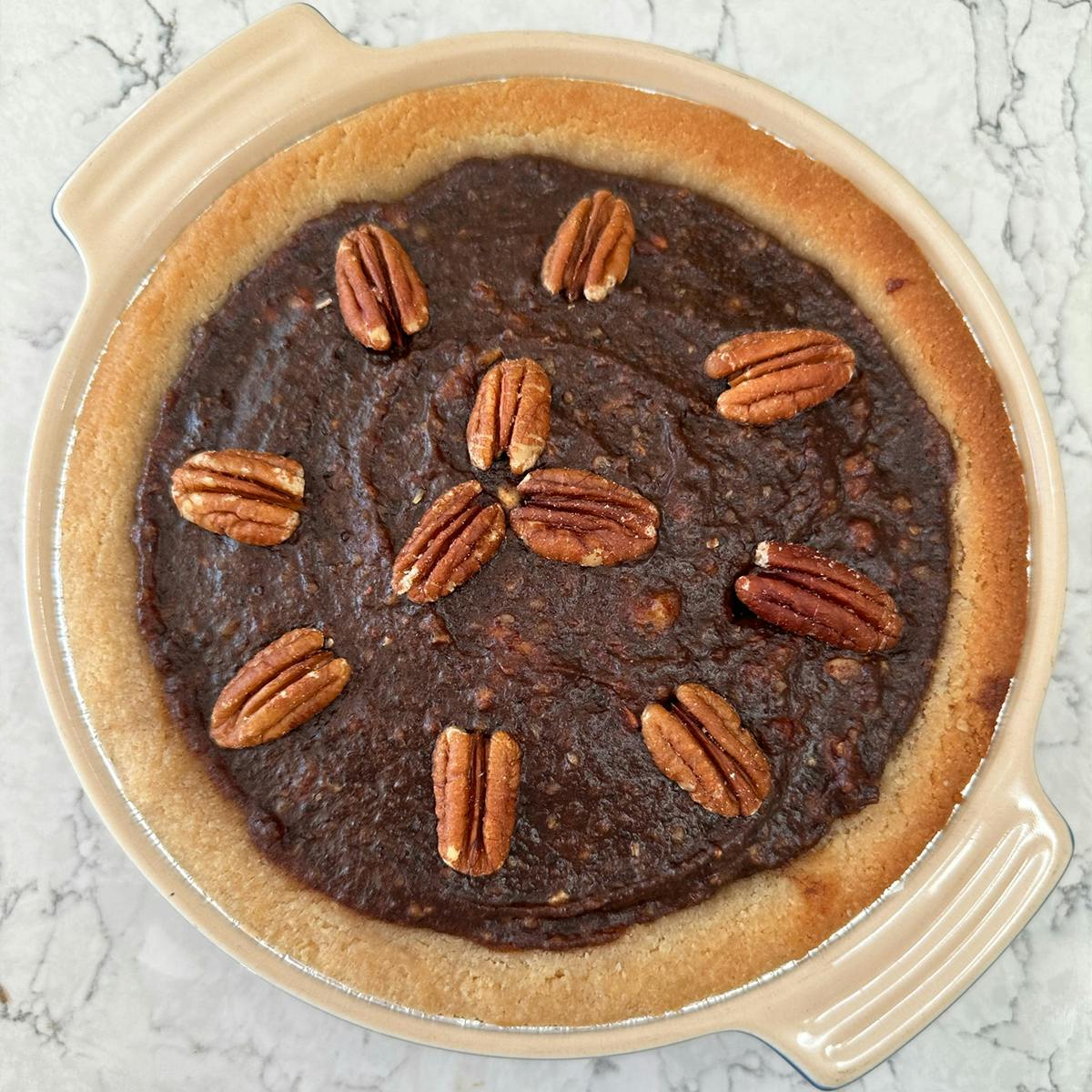 Paleo Pecan Pie by Stylish Spoon