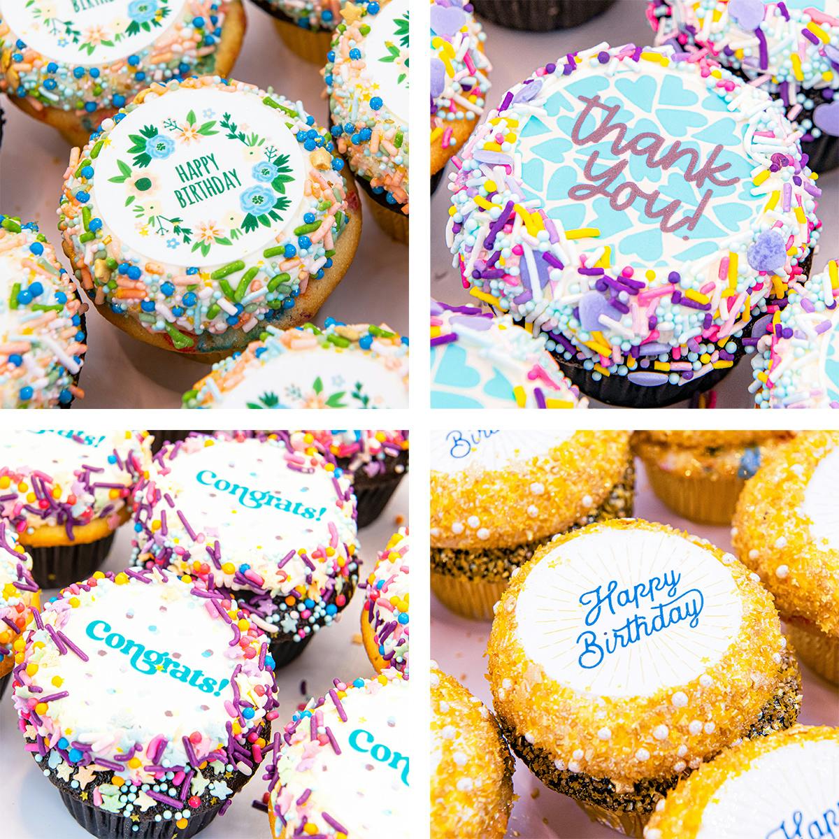 Message Cupcakes - Choose Your Own 12 Pack by Trophy Cupcakes