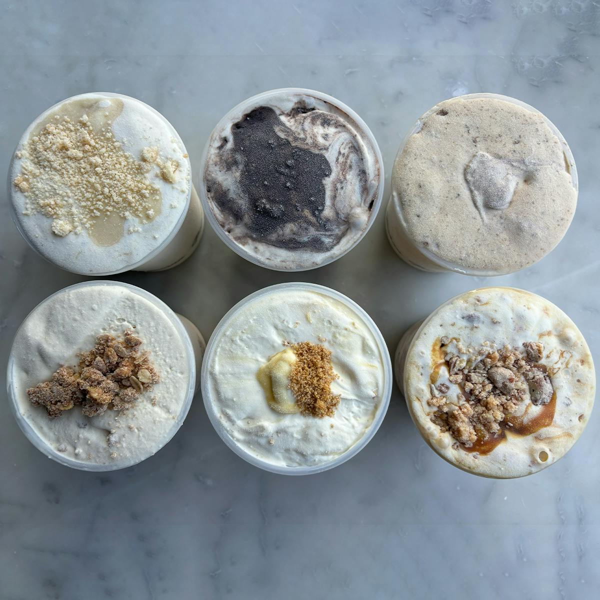 Thanksgiving "Pie Pack" Ice Cream - 6 Pack by Caffè Panna Ice Cream