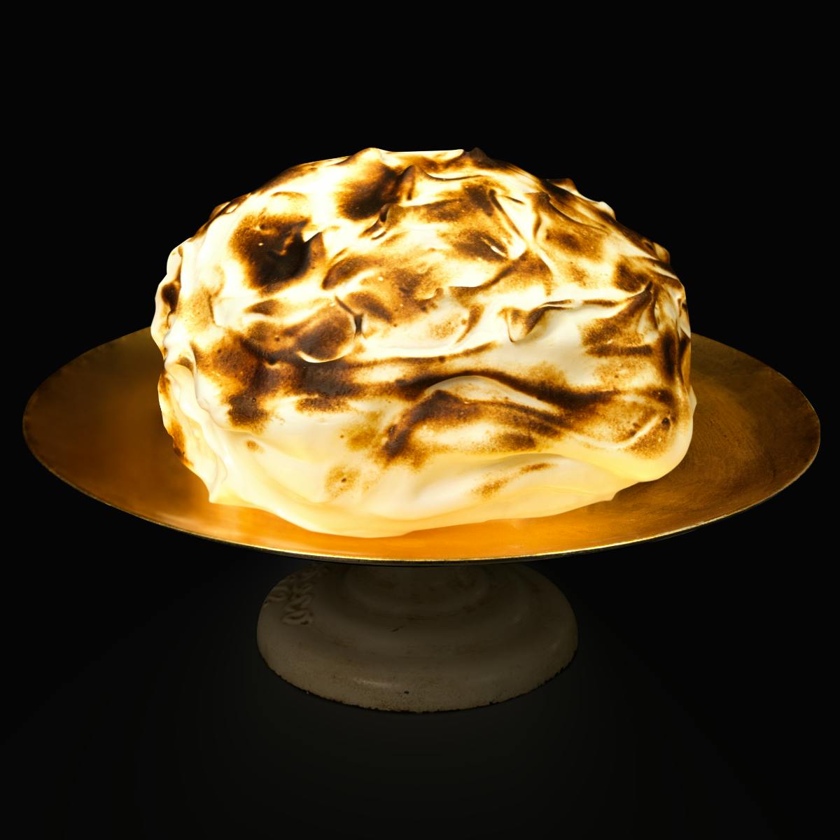 Delmonico's Baked Alaska Cake by Knipschildt Chocolatier