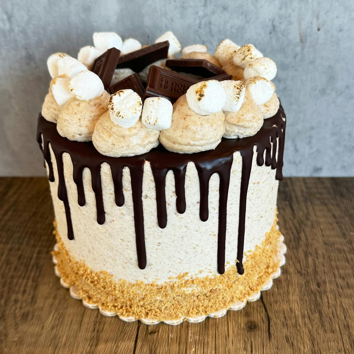 S'mores Brownie Torte by Nadia Cakes