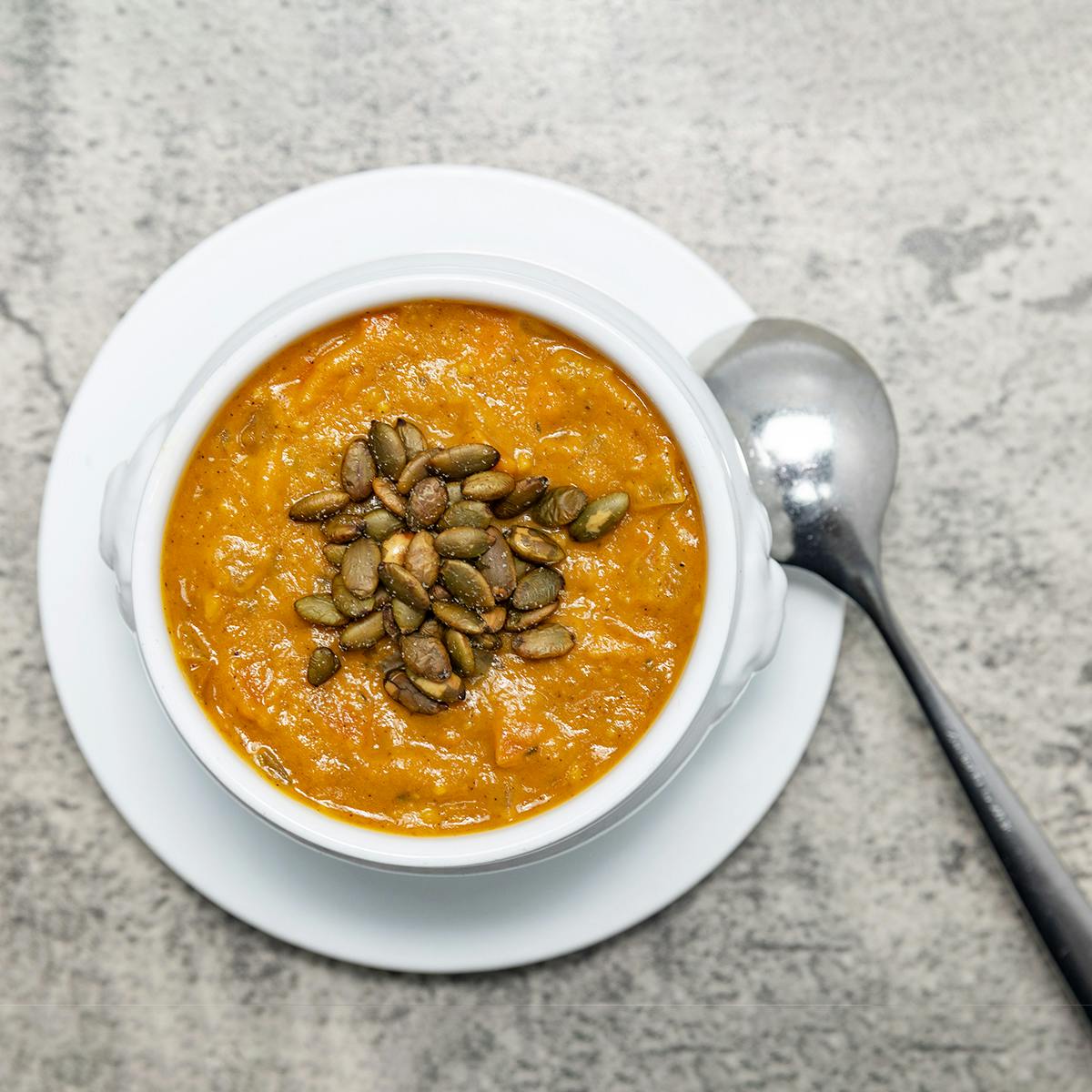 Pumpkin Spice Chowder for 4 by Chef Adrianne Calvo