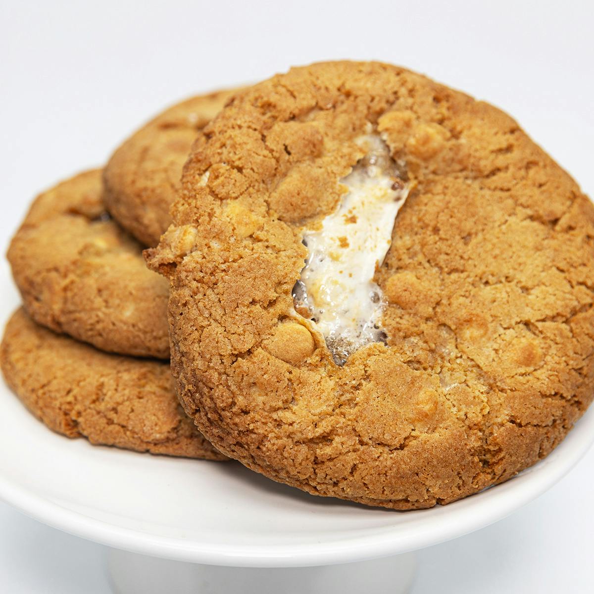 Giant White Chocolate S'mores Cookie - 4 Pack by Chef Adrianne Calvo - Alternate image 3