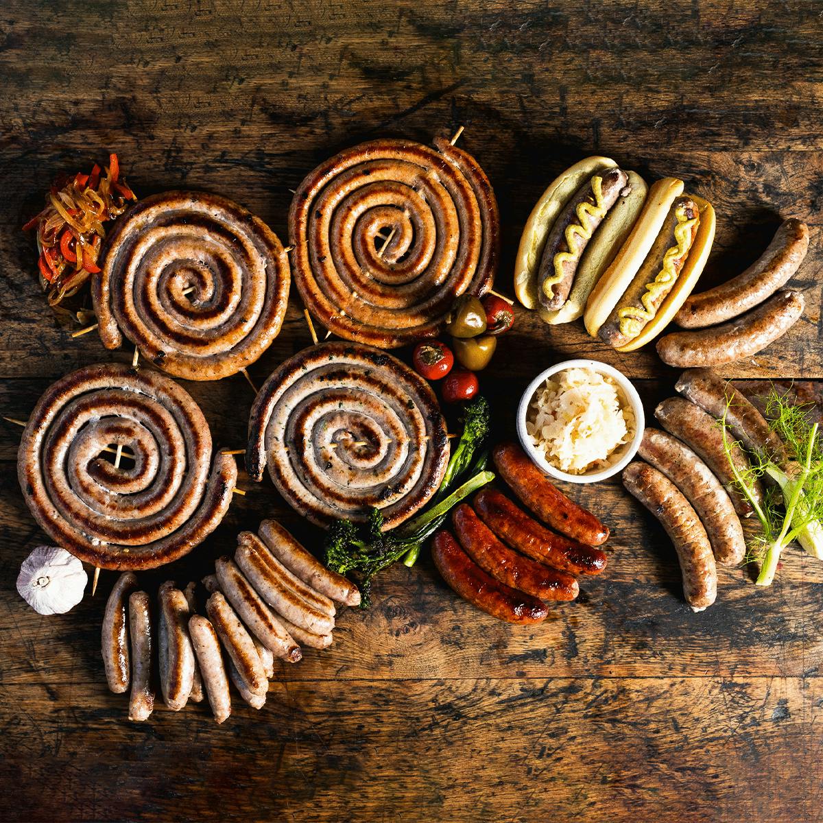 Sausage Sampler - 11 Pack by Heritage Foods