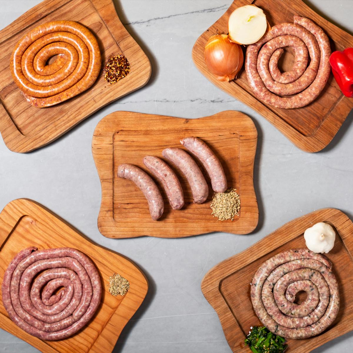 Italian Sausage Sampler - 5 Pack by Heritage Foods