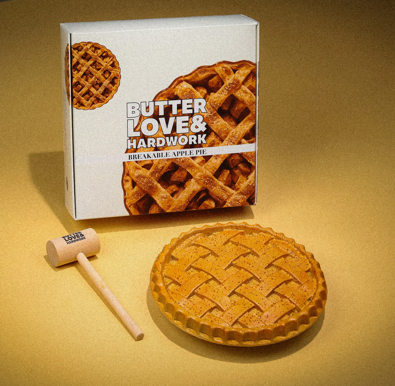 Breakable Chocolate Apple Pie Gift Box by Butter Love & Hardwork - Alternate image 1