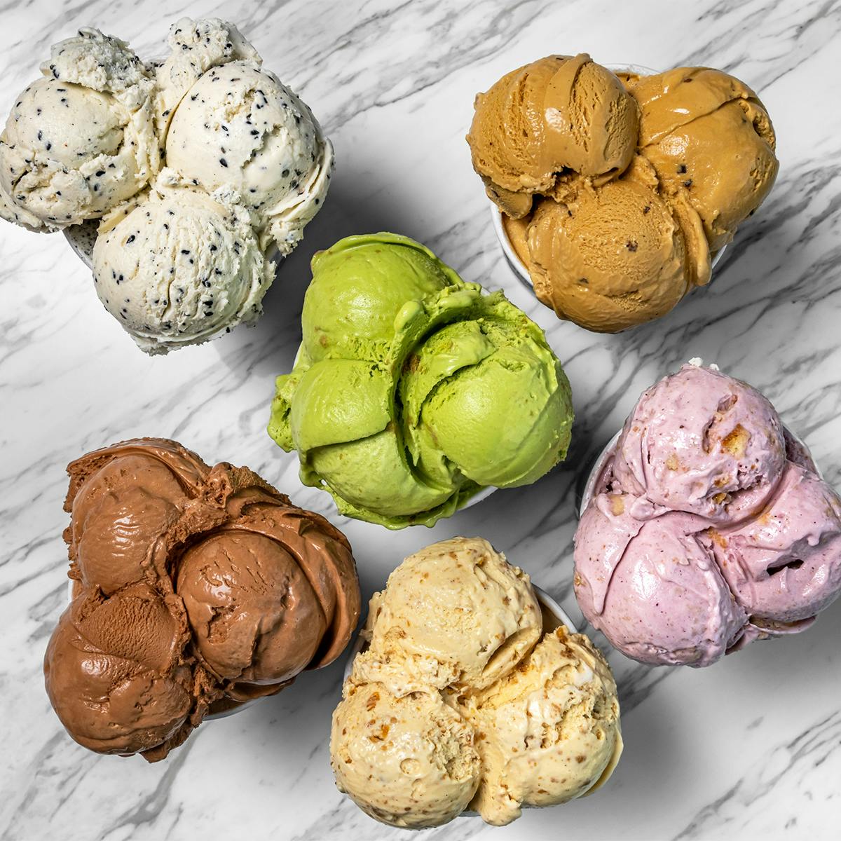 Peppermint Brownie a la Mode Sundae Kit for 4 by Humphry Slocombe Ice Cream - Alternate image 3