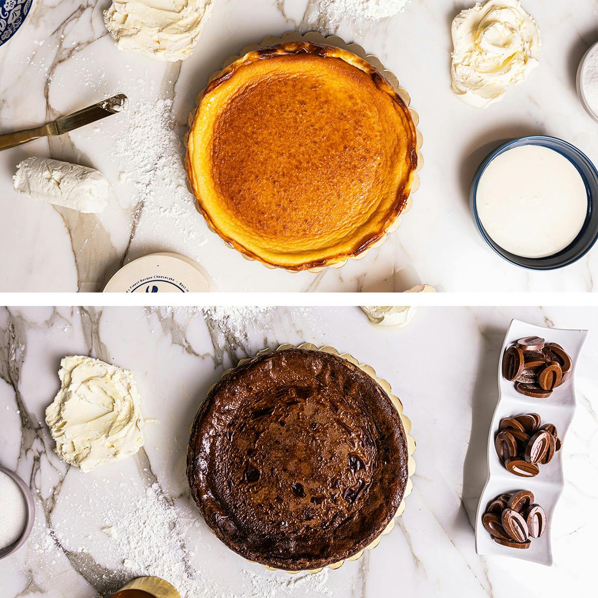 Burnt Basque Cheesecake - Choose Your Own 2 Pack by Chèvre Cheesecake