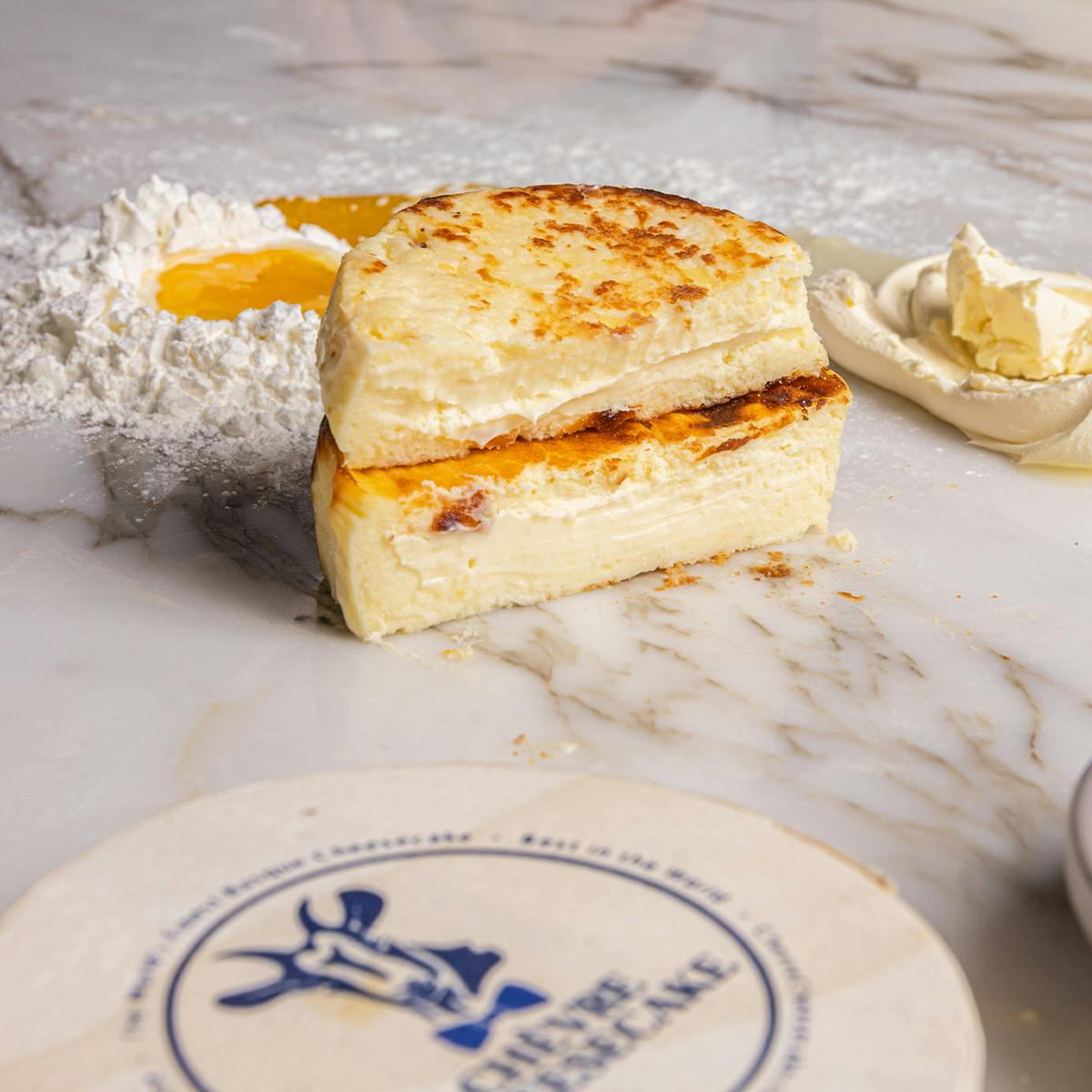 Mini Burnt Basque Cheesecake - Choose Your Own 8 Pack by Chèvre Cheesecake - Alternate image 2