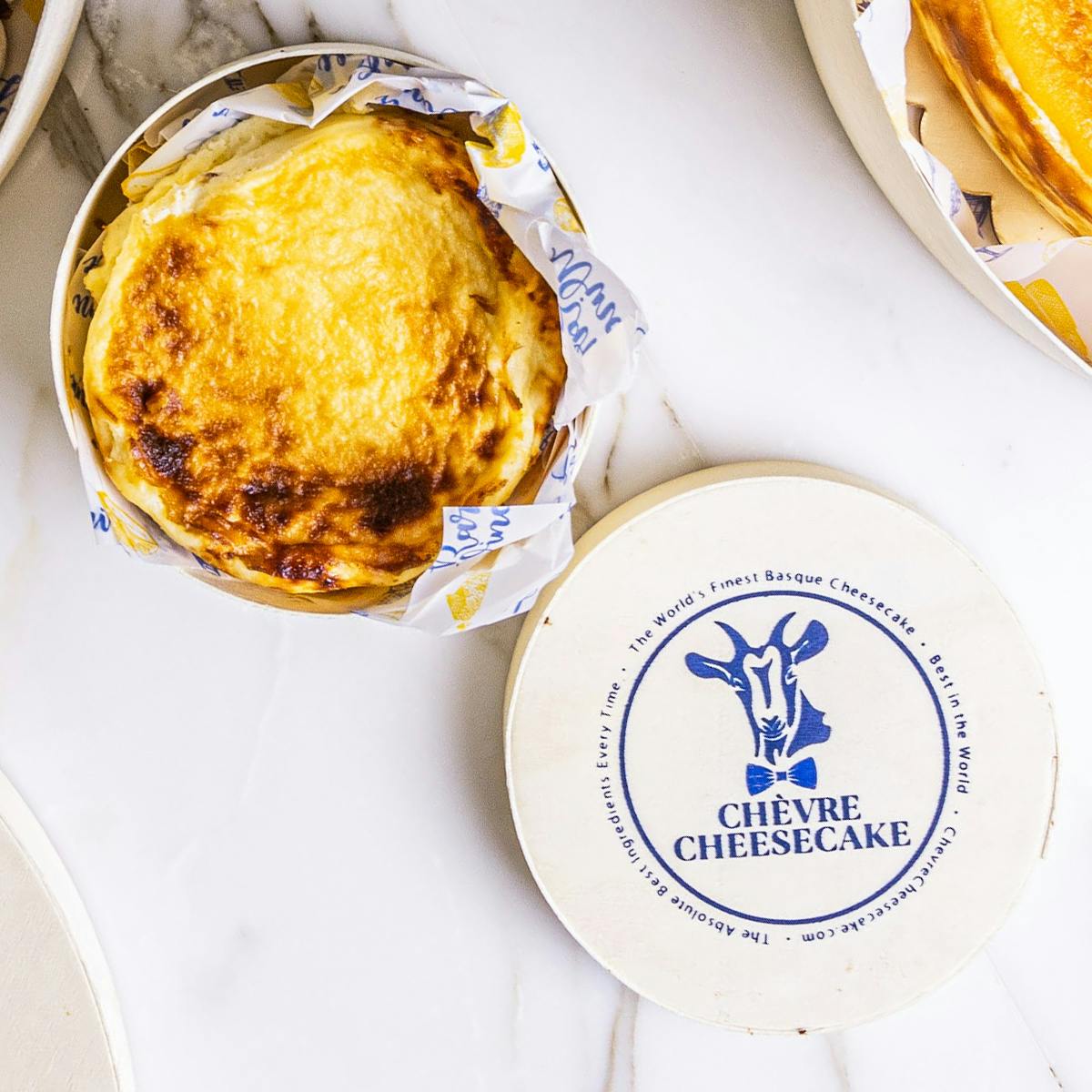 Burnt Basque Cheesecake + Mini Cheesecakes Best Seller by Chèvre Cheesecake - Alternate image 4