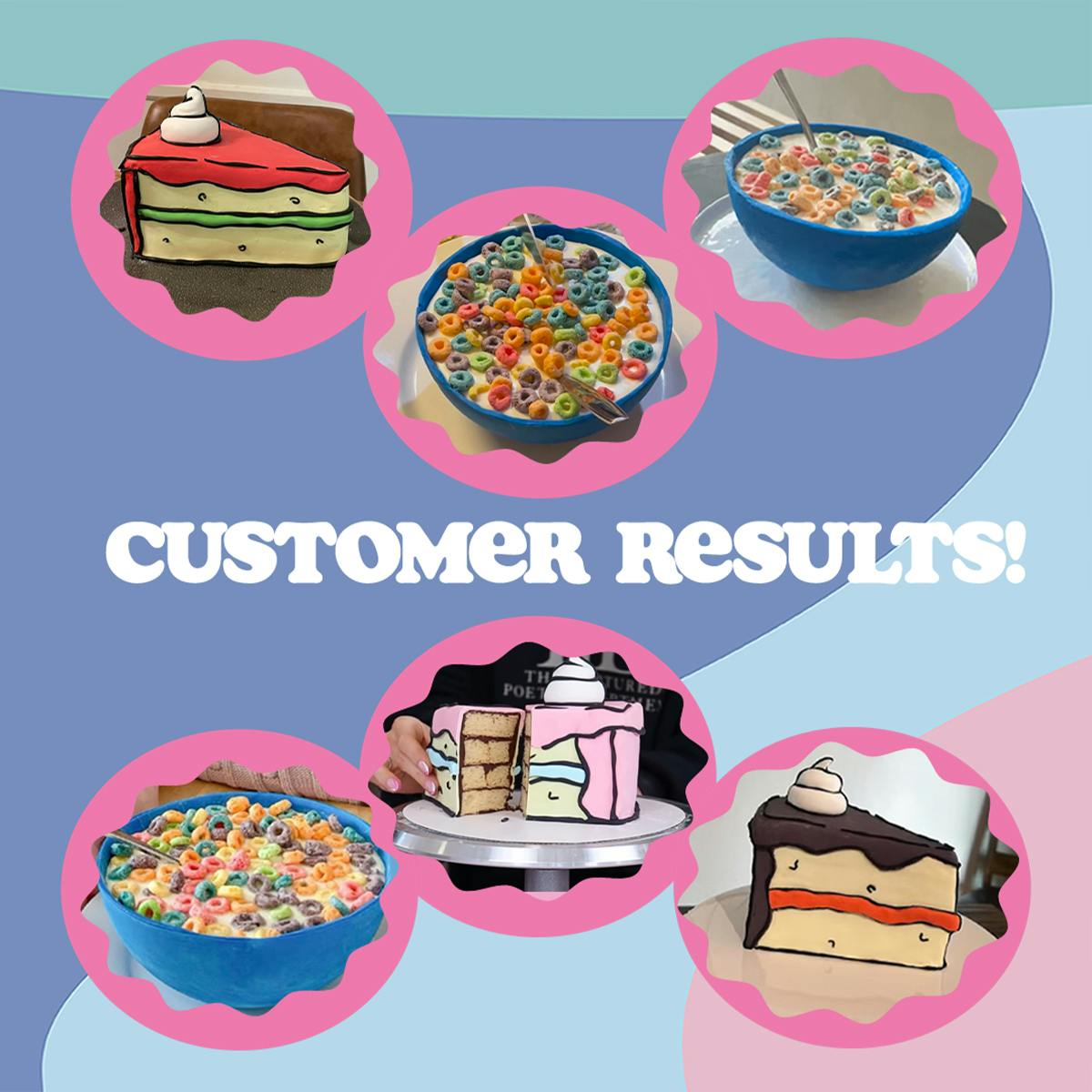 Realistic DIY Cake Kit + Cake Mix Bundle - 4 Pack by JonnyCakes - Alternate image 3