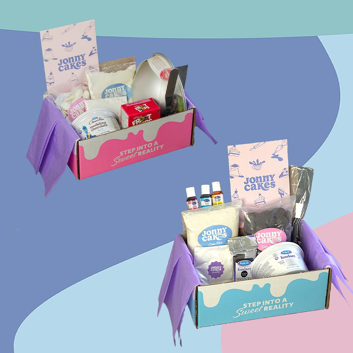 Realistic DIY Cake Kit + Video Tutorial - Choose Your Own 2 Pack by JonnyCakes - Alternate image 1