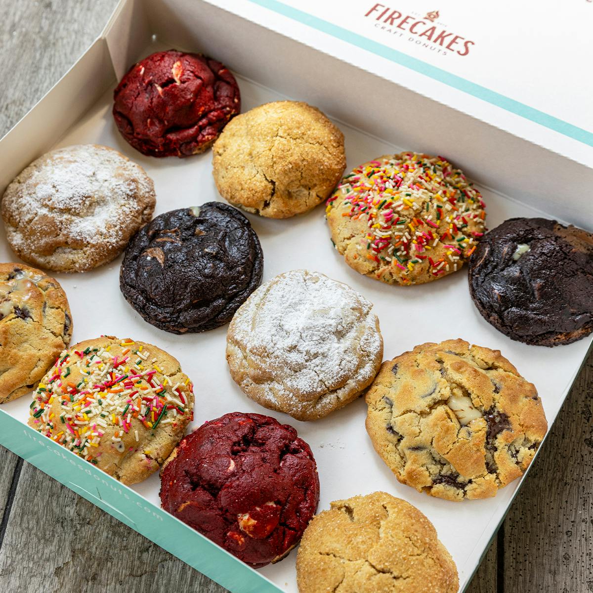 Stuffed Cookies Sampler by Firecakes Donuts