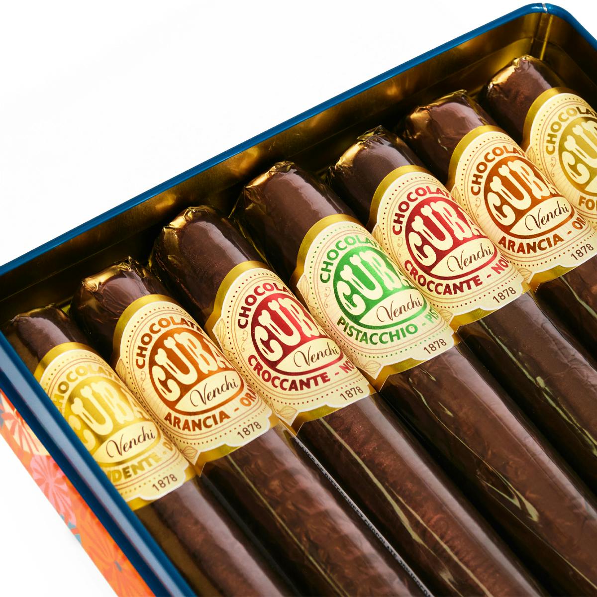 Assorted Chocolate Cigar Box - 7 Pack by Venchi - Alternate image 2