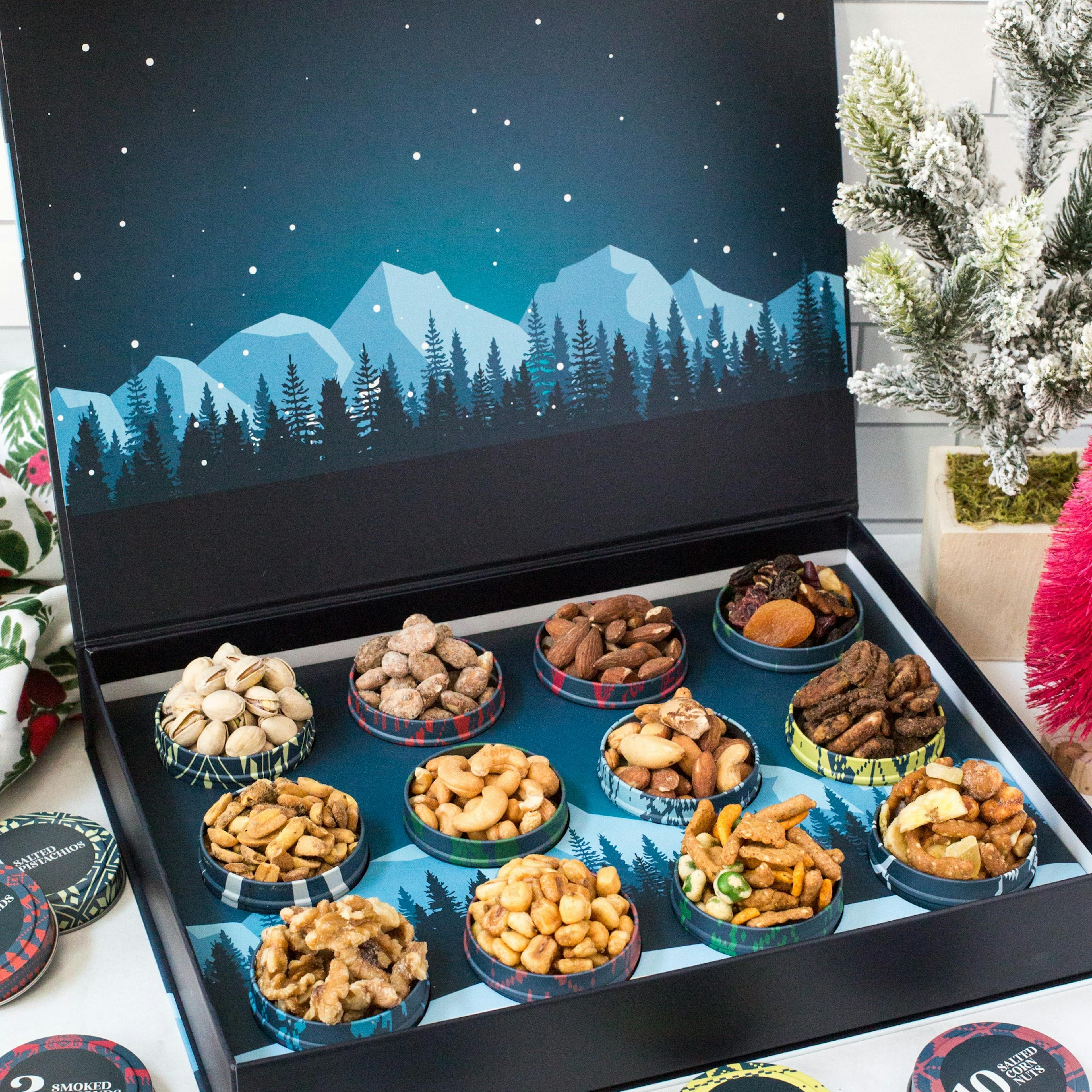 “12 Days of Gourmet Nuts” Advent Calendar by Sugar Plum - Alternate image 1