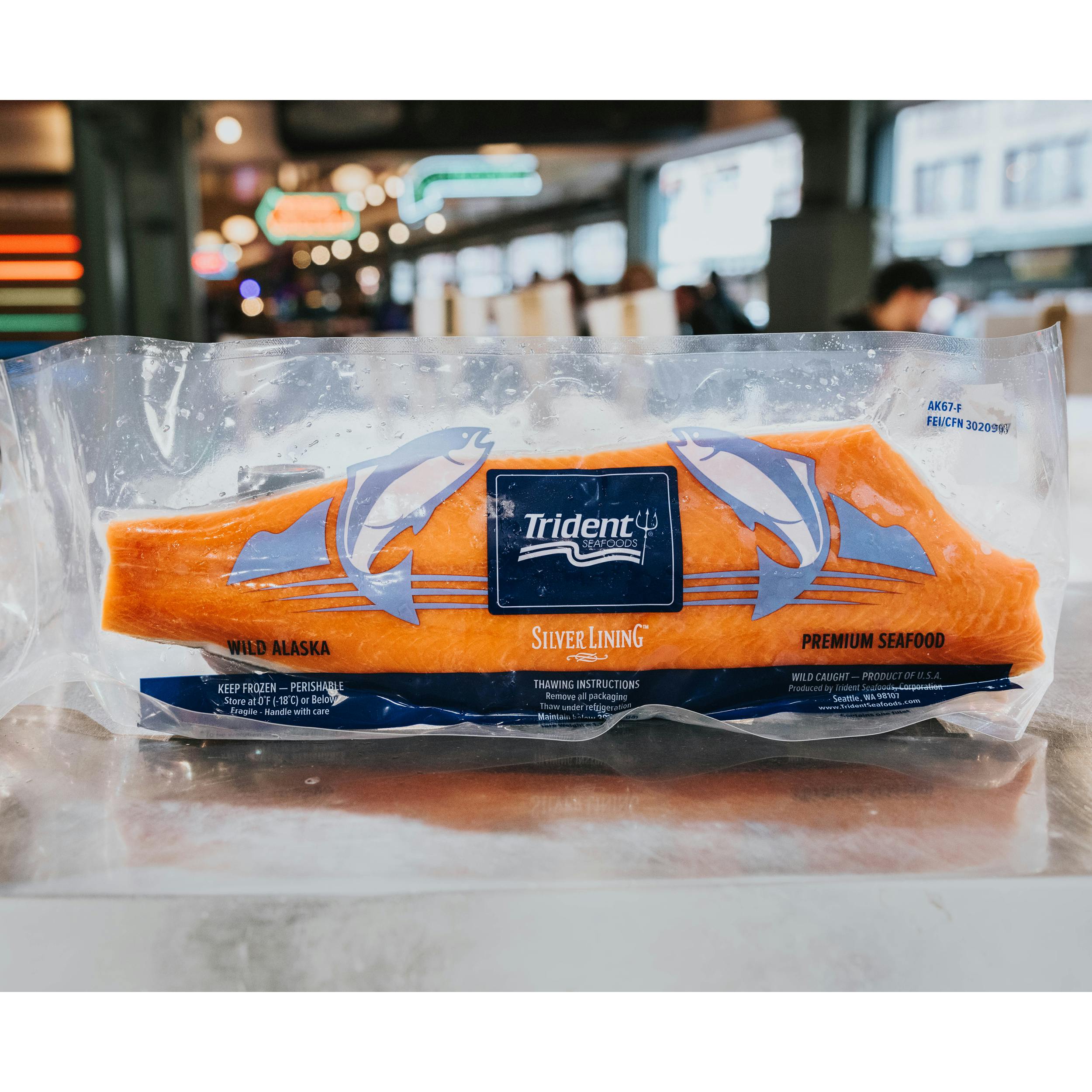 Copper River Sockeye Salmon - Vac Packed, Fillet, Wild Alaska by Pike Place Fish Market - Alternate image 1