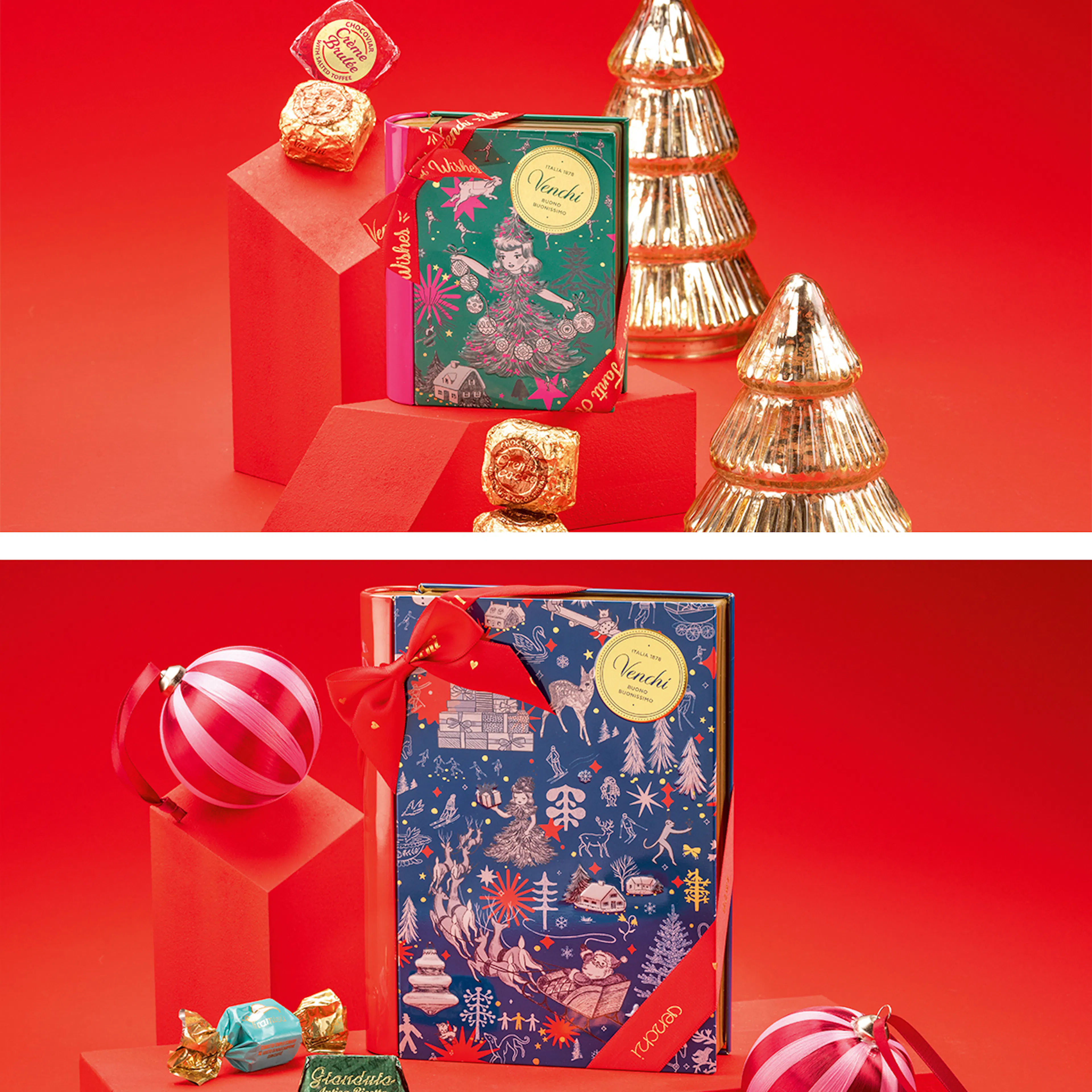 Venchi X Anna Higgie Holiday Book Bundle by Venchi