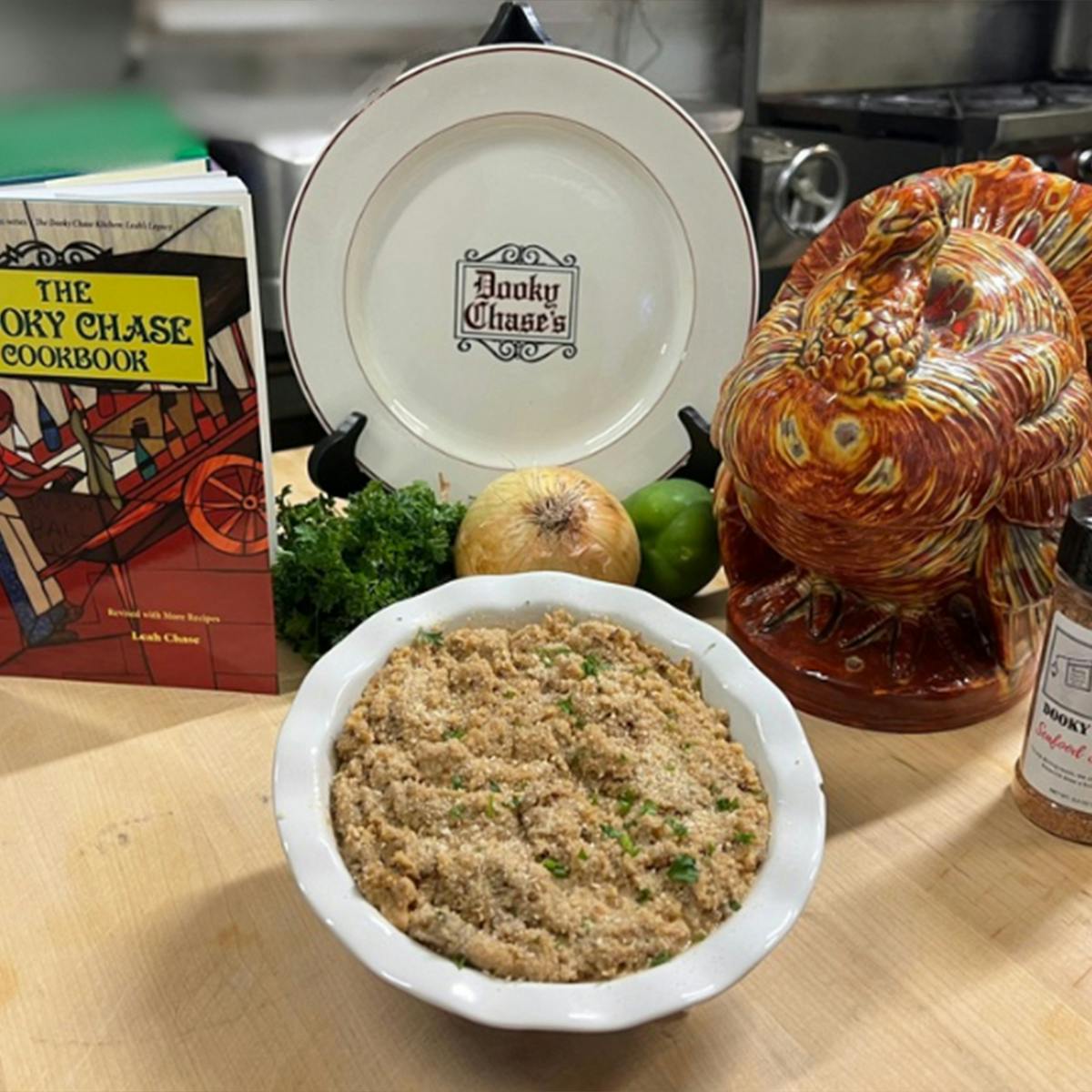 Oyster Dressing - 1 Qt by Dooky Chase