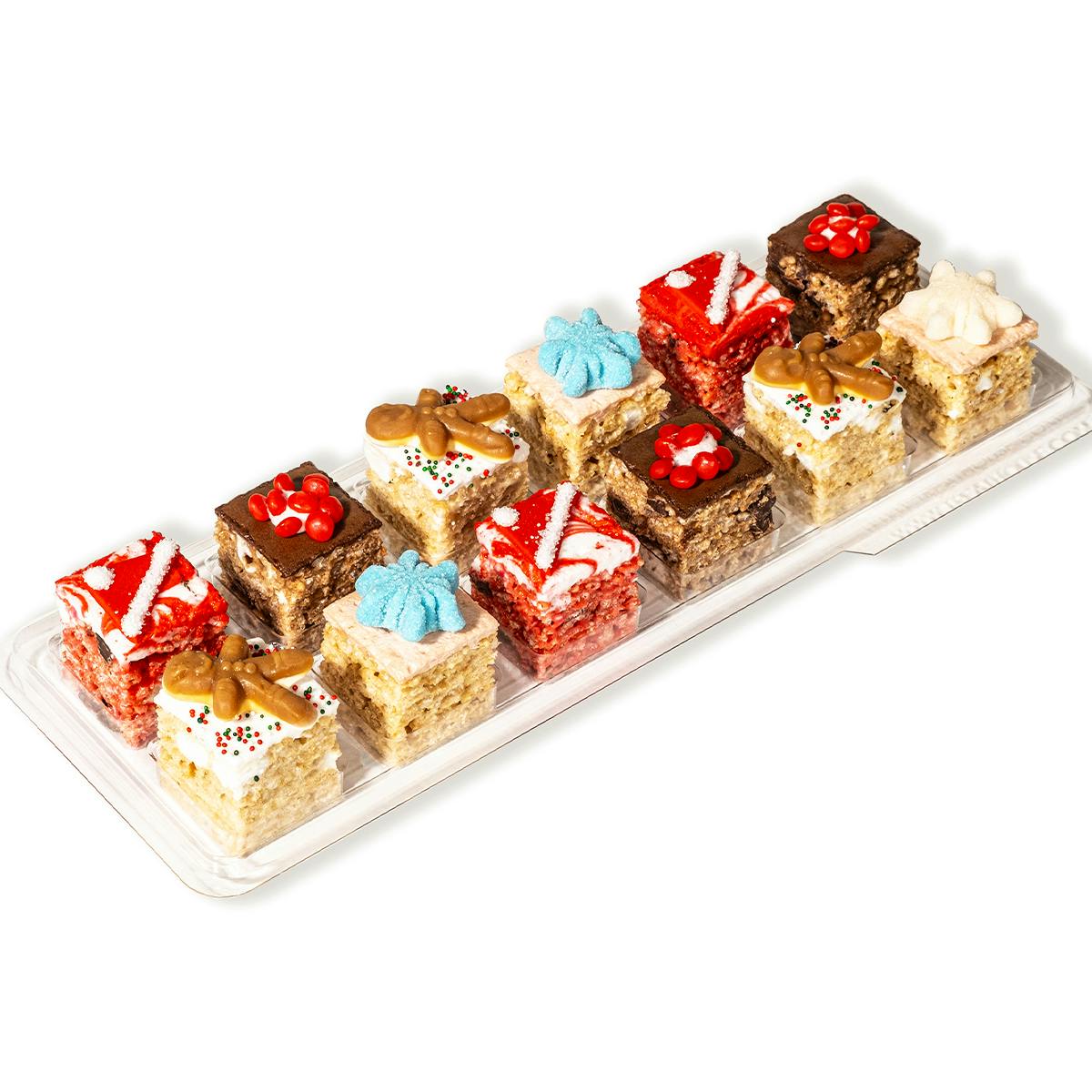 Christmas Rice Krispie Treats - 12 Pack by Treat House