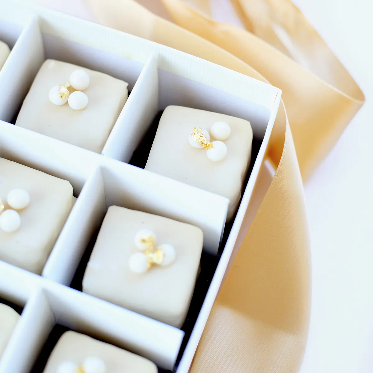 Eggnog Petits Fours - 12 Pack by Valerie Confections - Alternate image 2