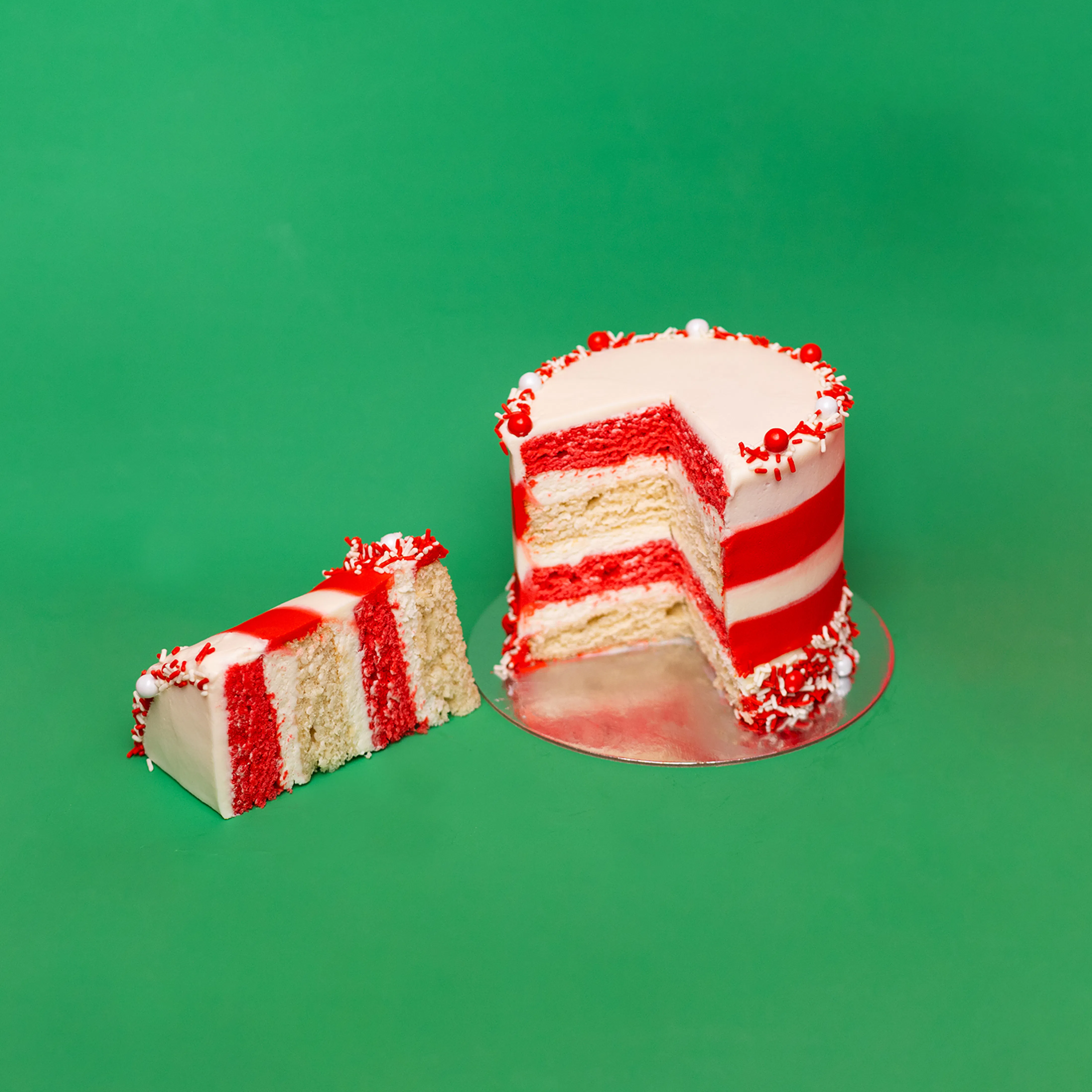 Peppermint Bark Cake by Flour Shop - Alternate image 1