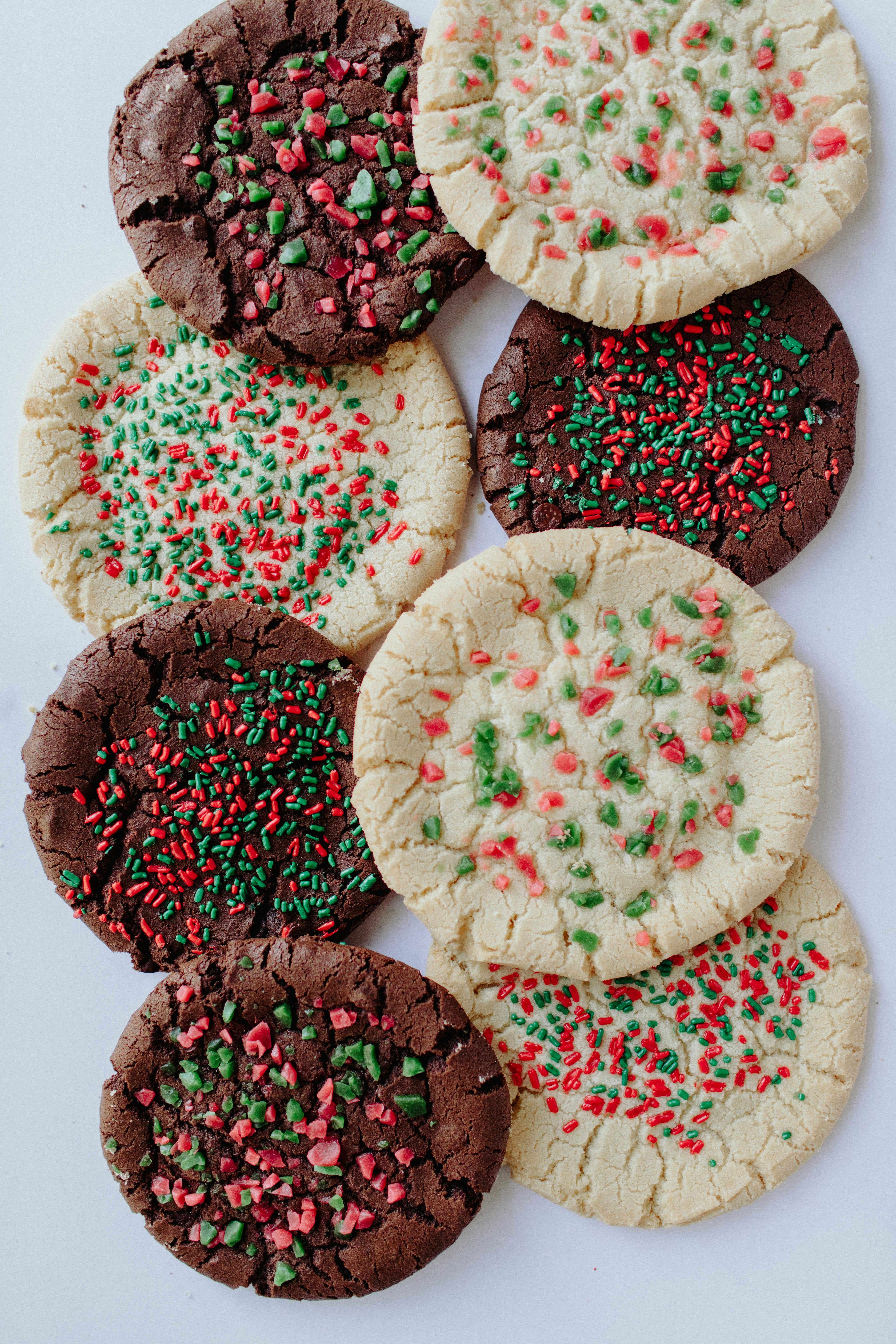Christmas Assorted GIANT Cookies by T-Rex Cookie Company