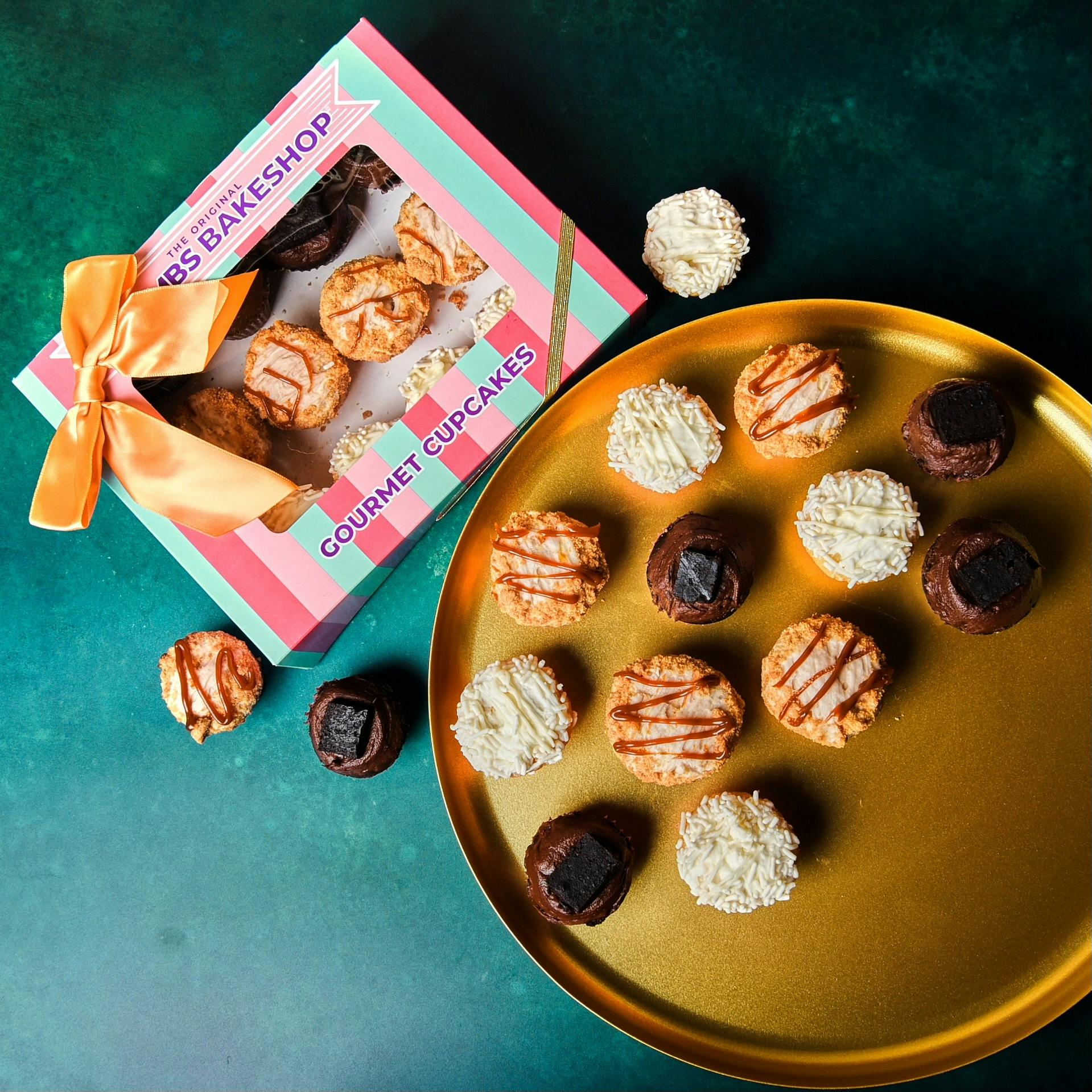 Christmas Mini Cupcakes - 24 Pack by Crumbs Bakeshop