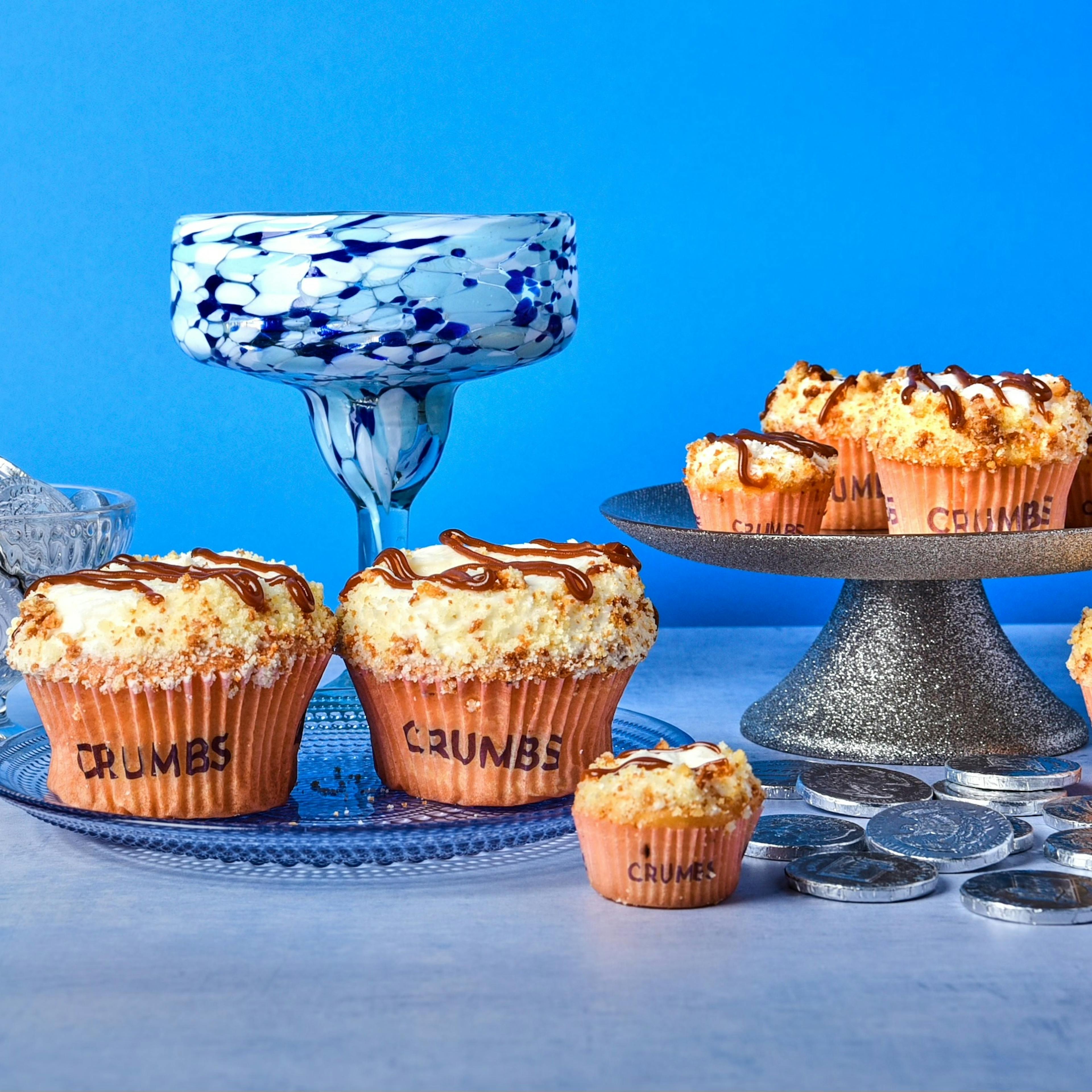 Hanukkah Classic Cupcakes - 12 Pack by Crumbs Bakeshop