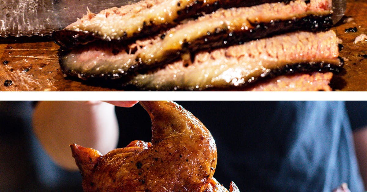 Food Charcoal Chicken Nine Mile Road Smoked Brisket Whole Chickens