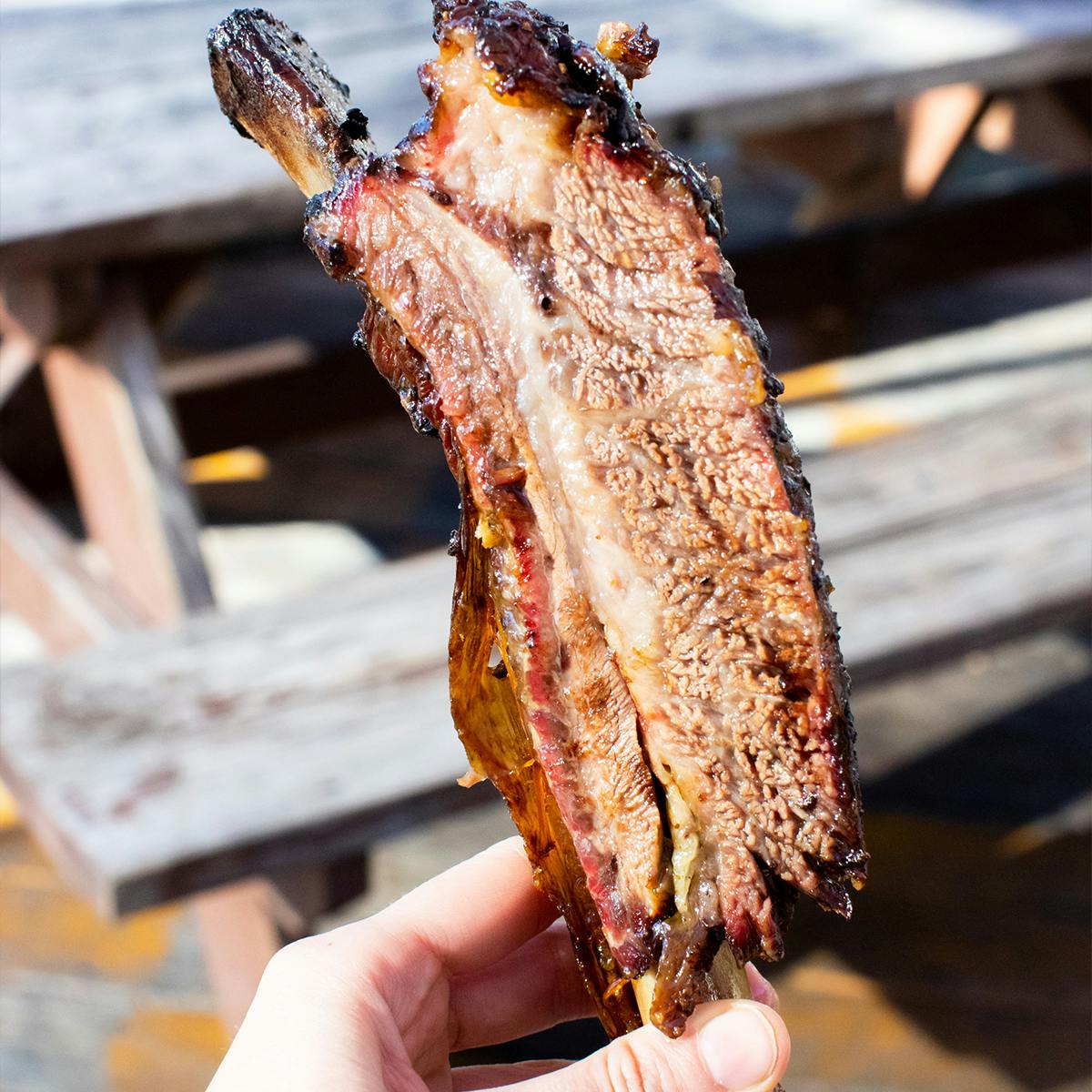 Giant Smoked Beef Ribs by Black's Barbecue - Alternate image 4