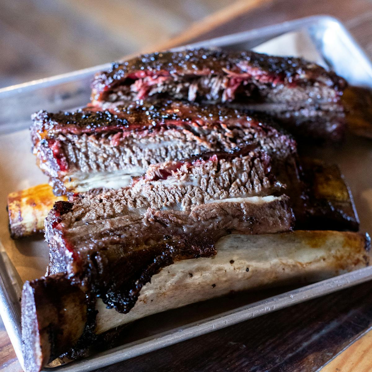 Giant Smoked Beef Ribs by Black's Barbecue - Alternate image 2
