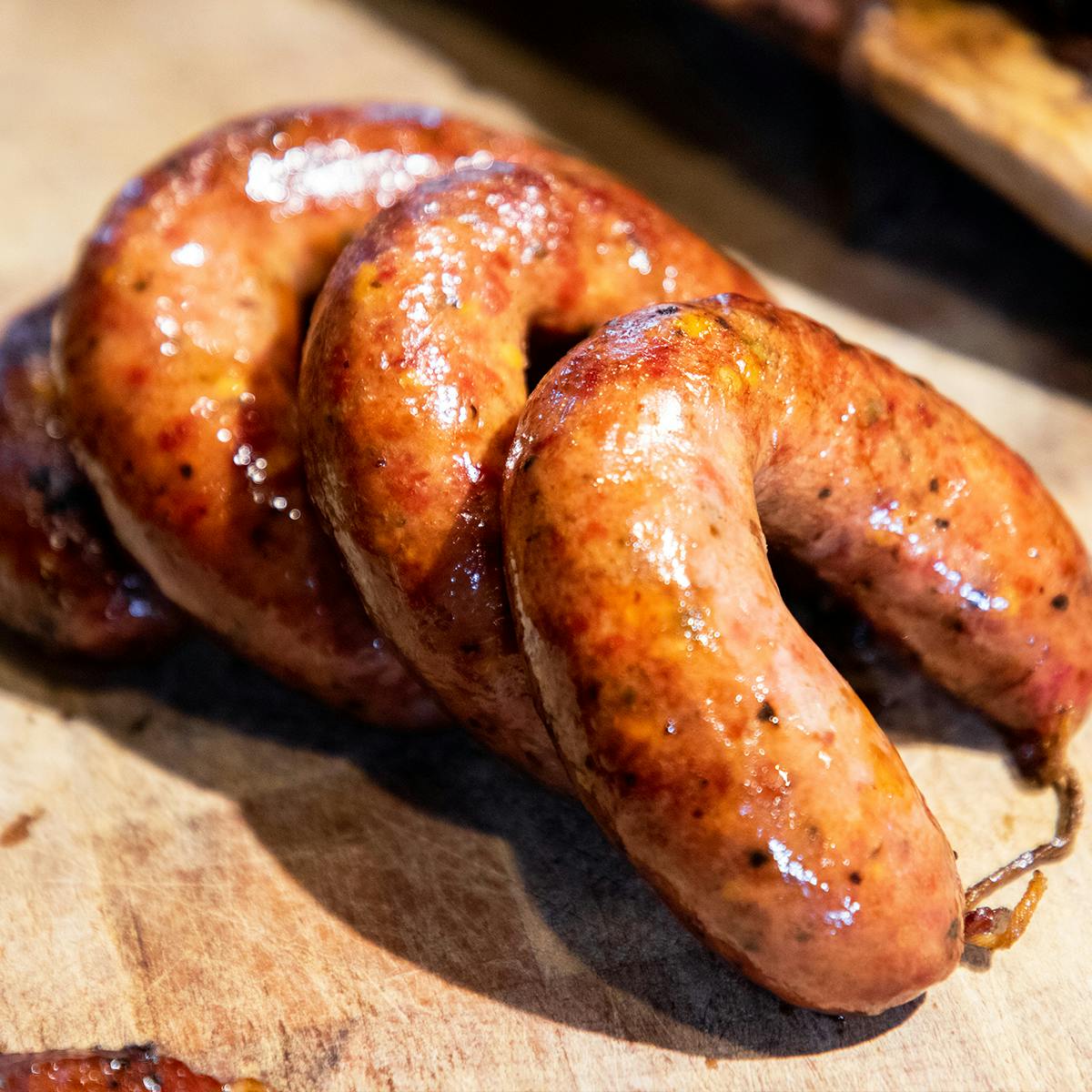 Original Smoked BBQ Sausage - 8 Rings by Black's Barbecue