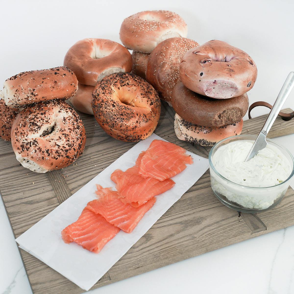 Westchester Bagel Brunch for 6 by Bagel Emporium