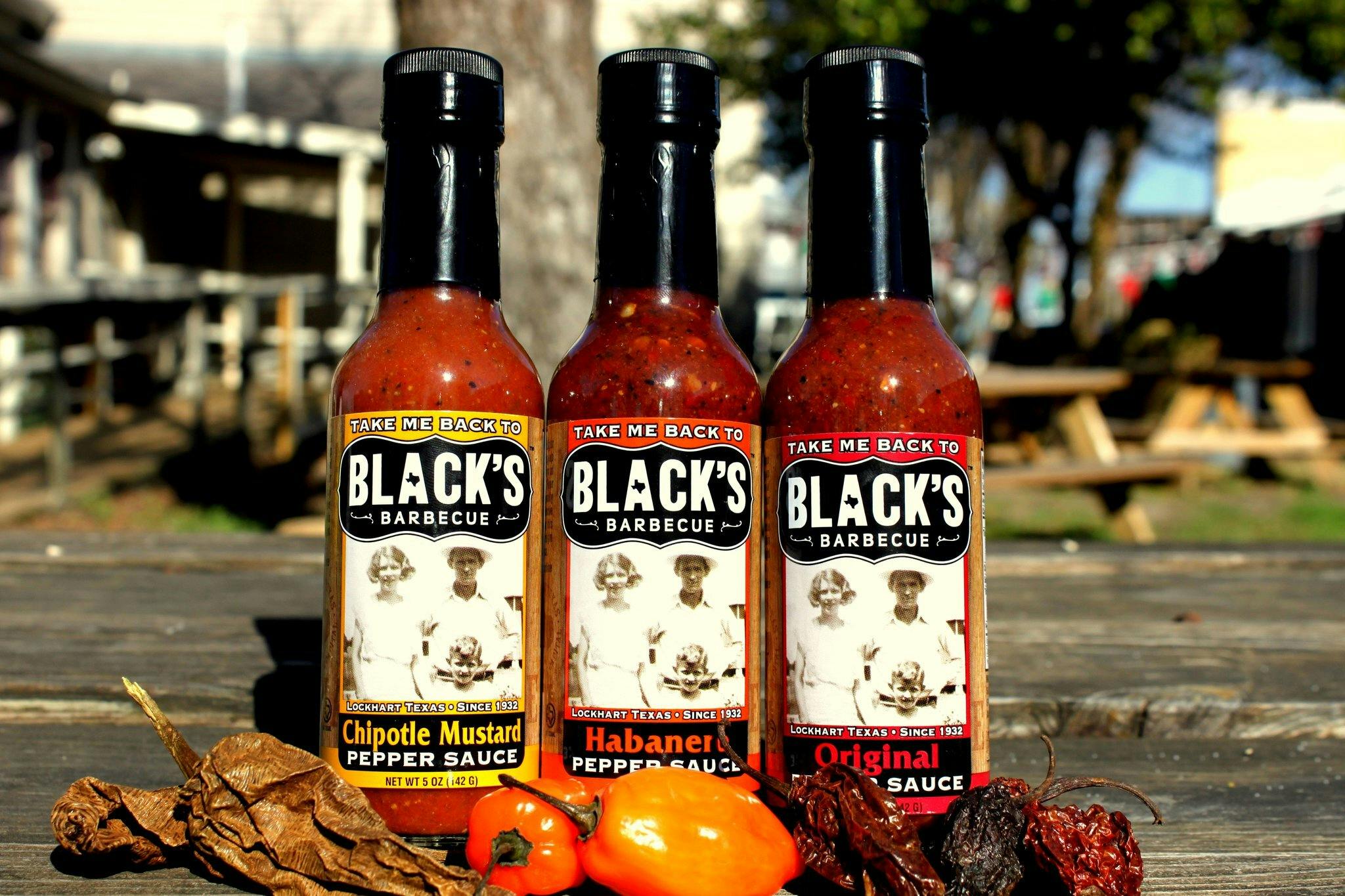 Texas Pepper Sauce Sampler - 3 Pack by Black's Barbecue