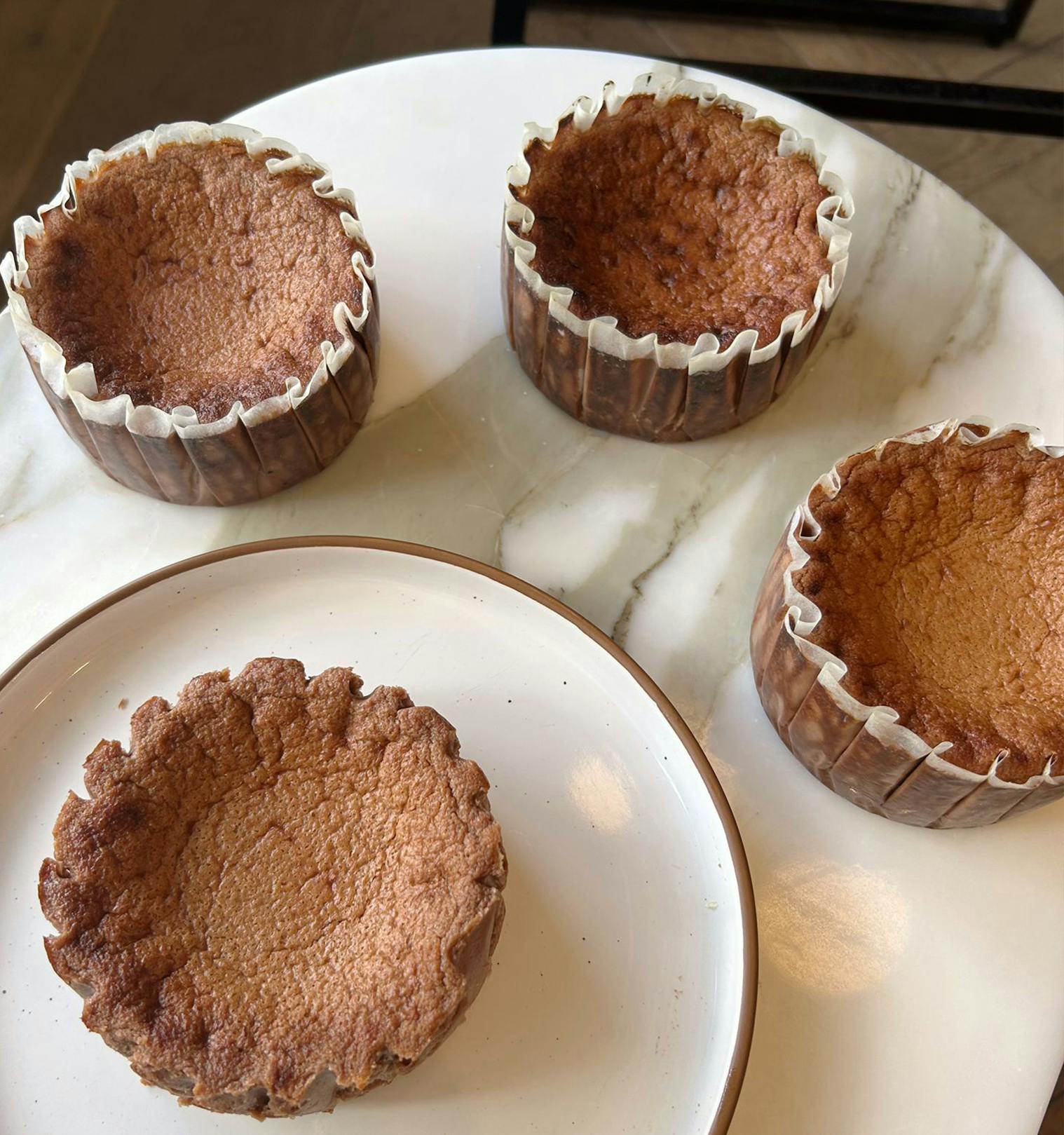 Burnt Basque Cheesecake + Mini Cheesecakes Best Seller by Chèvre Cheesecake - Alternate image 2