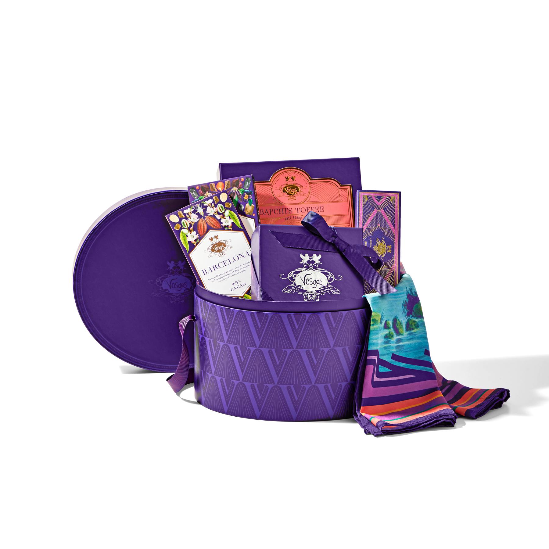 "Best of Vosges" Hatbox by Vosges Haut-Chocolat